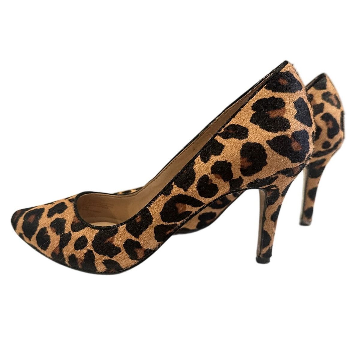 Other INC International Concepts Lepard Print Calf Fur 3" Heels 7 Size US 7 / IT 37 - 5 Thumbnail