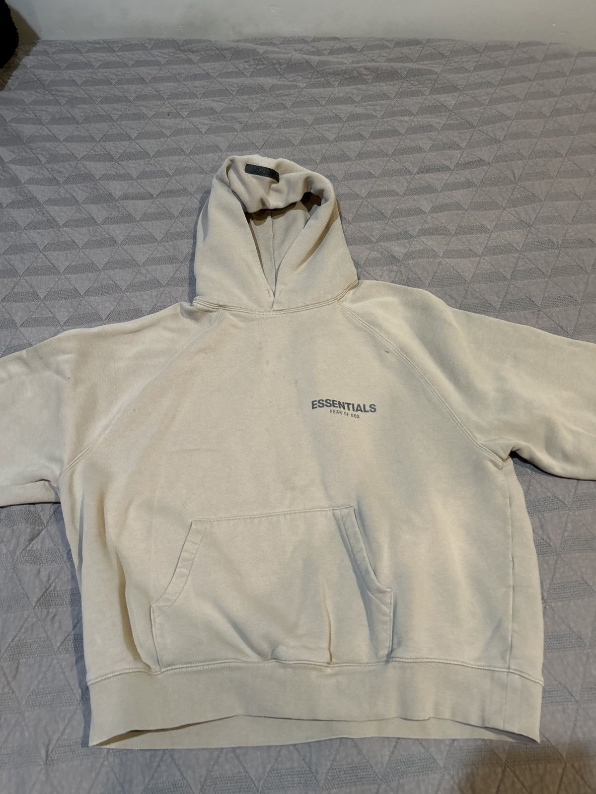 Essentials Beige essentials hoodie Size US M / EU 48-50 / 2 - 1 Thumbnail