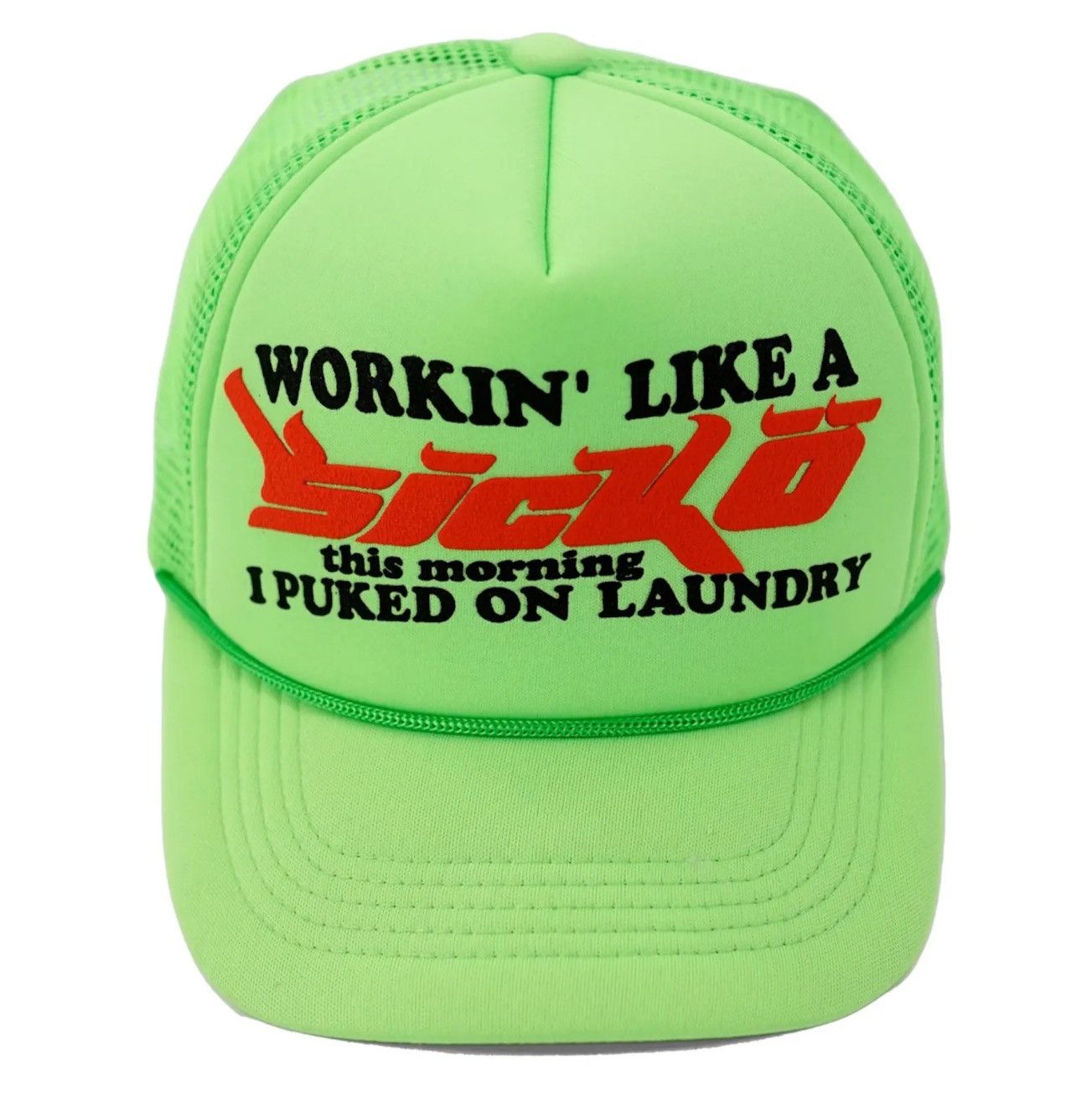 Designer S!ck0 Laundry Trucker Hat Size ONE SIZE - 1 Thumbnail