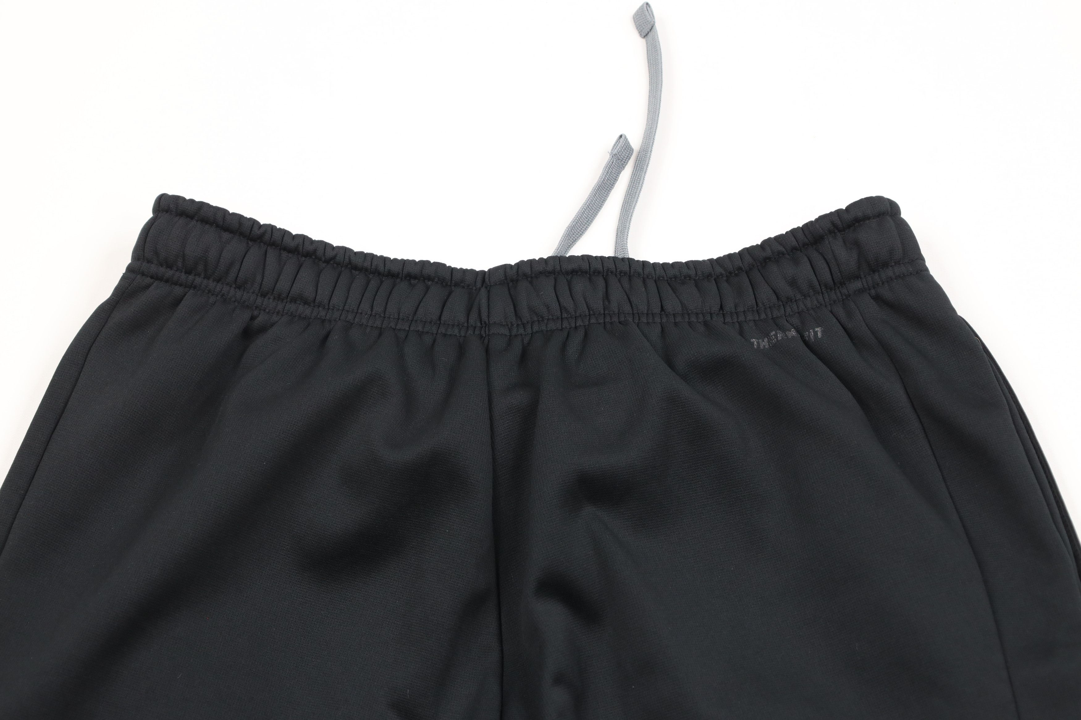 Nike × Vintage Vintage Nike Mini Swoosh Wide Leg Sweatpants Pants Black Size 36 - 9 Thumbnail