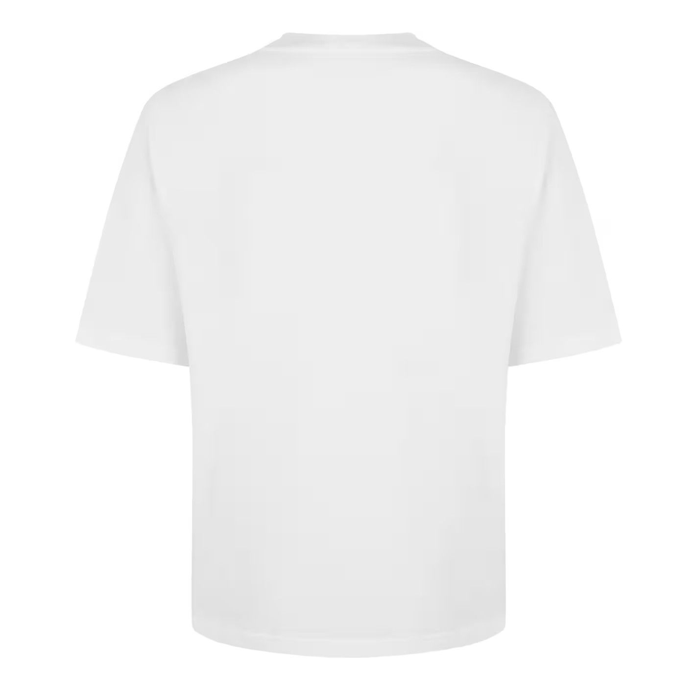 AMI o1g2r1mq0326 De Coeur Oversized T-Shirt in White Size US XXL / EU 58 / 5 - 2 Thumbnail