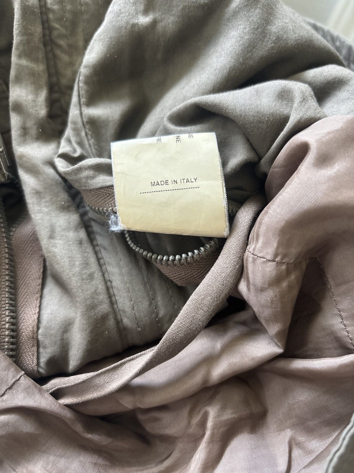 Rick Owens × Rick Owens Drkshdw Rick Owens SS08 “Creatch” Dust Patched F-1 Pilot Jacket Size US M / EU 48-50 / 2 - 10 Thumbnail
