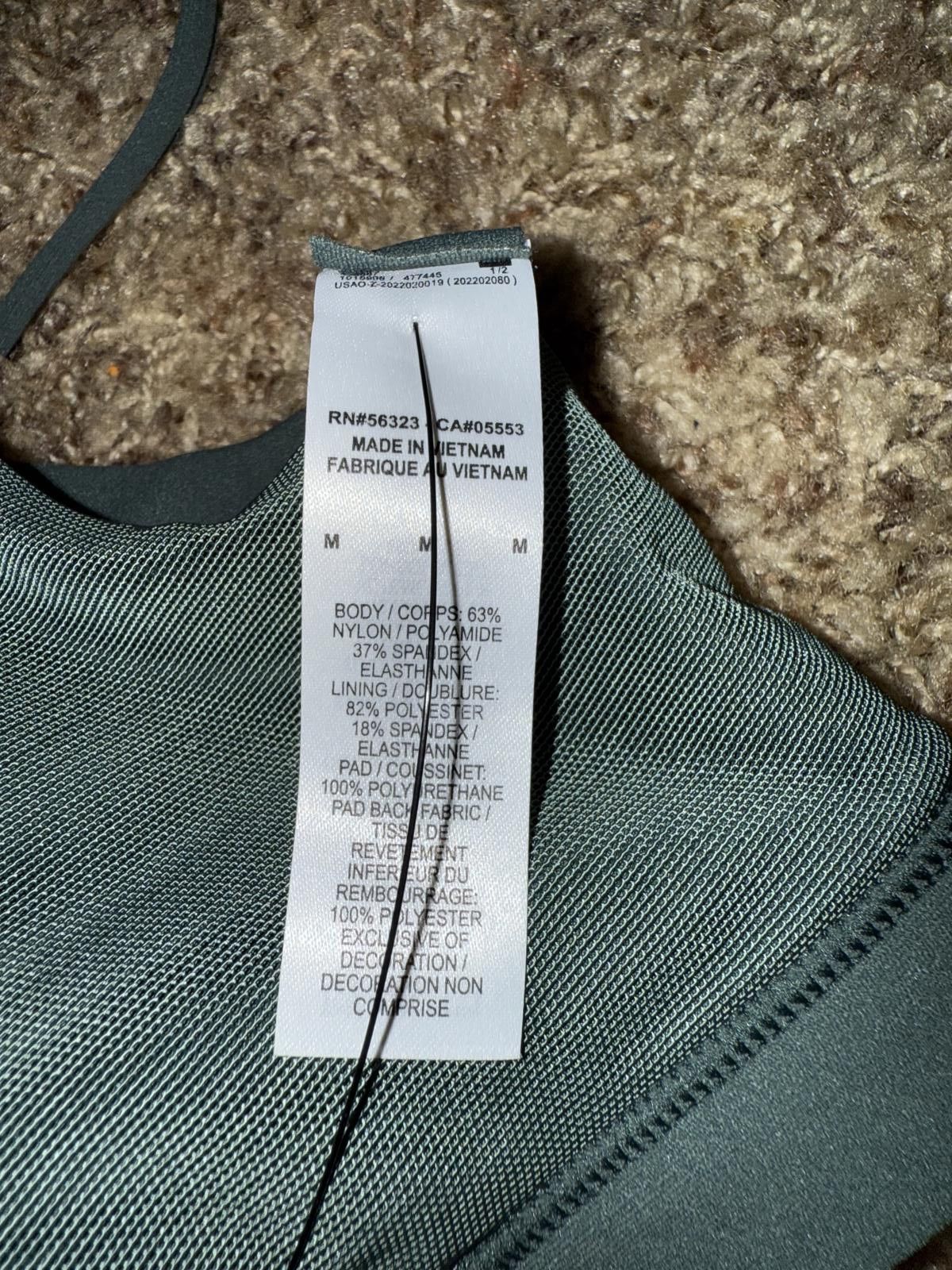 Nike Nike Zenvy Strappy Women's Light- Support Padded Sports Bra Size ONE SIZE - 6 Thumbnail