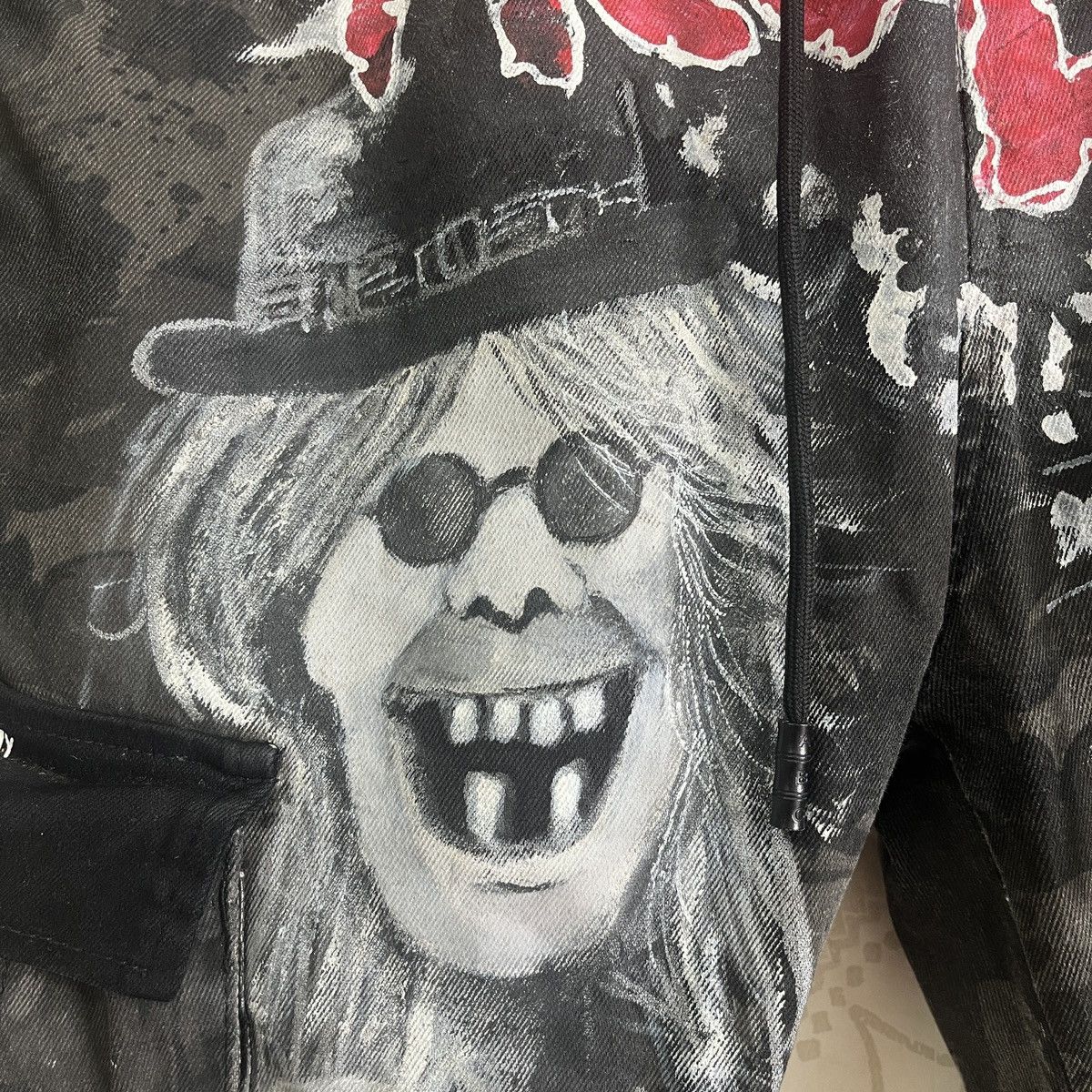 If Six Was Nine × Mostly Heard Rarely Seen Heavy Metal Accept Arts Custom Drawstring Pants Size US 31 - 4 Thumbnail