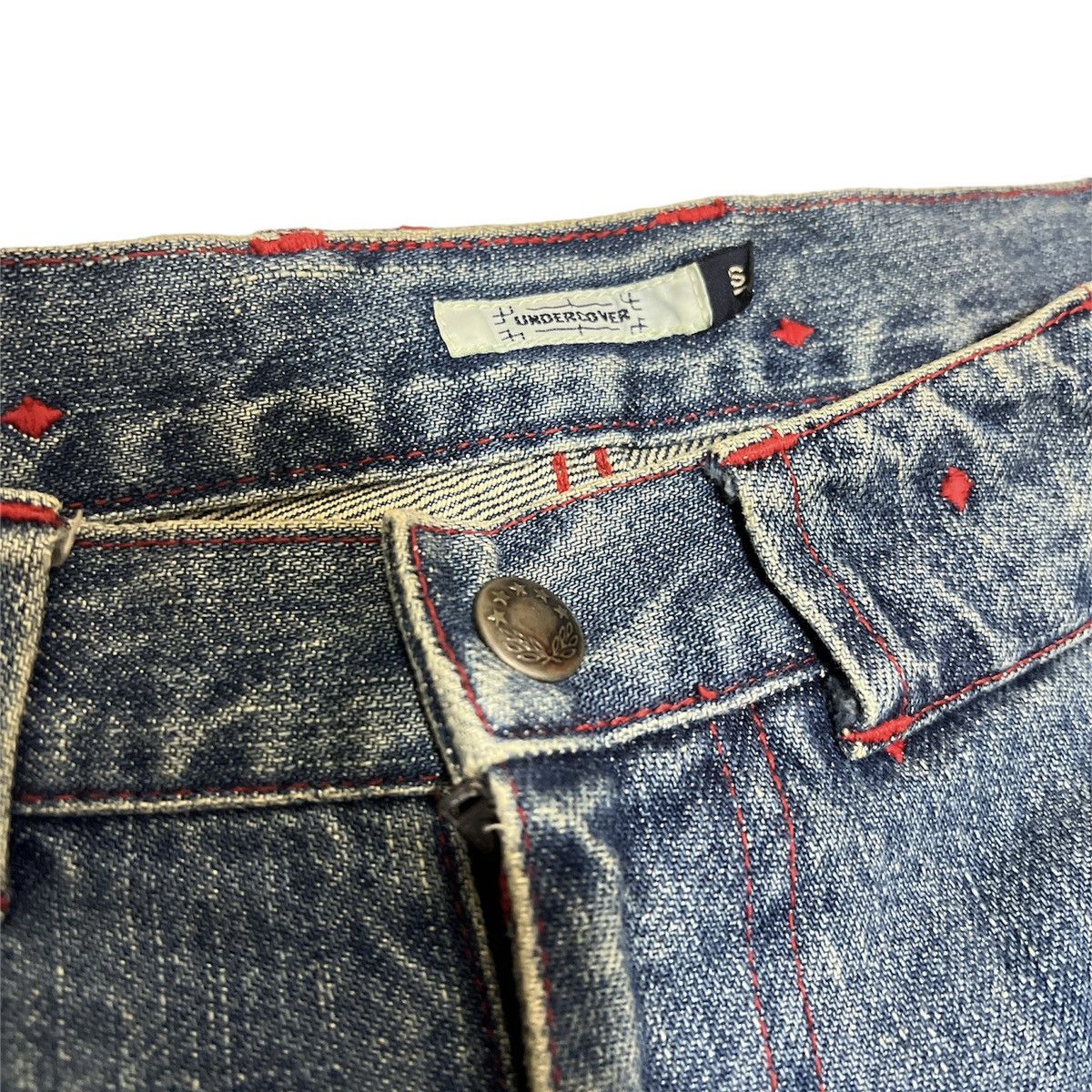 Undercover SS02 Undercover The illusion of haze patchwork denim Size US 30 / EU 46 - 3 Thumbnail