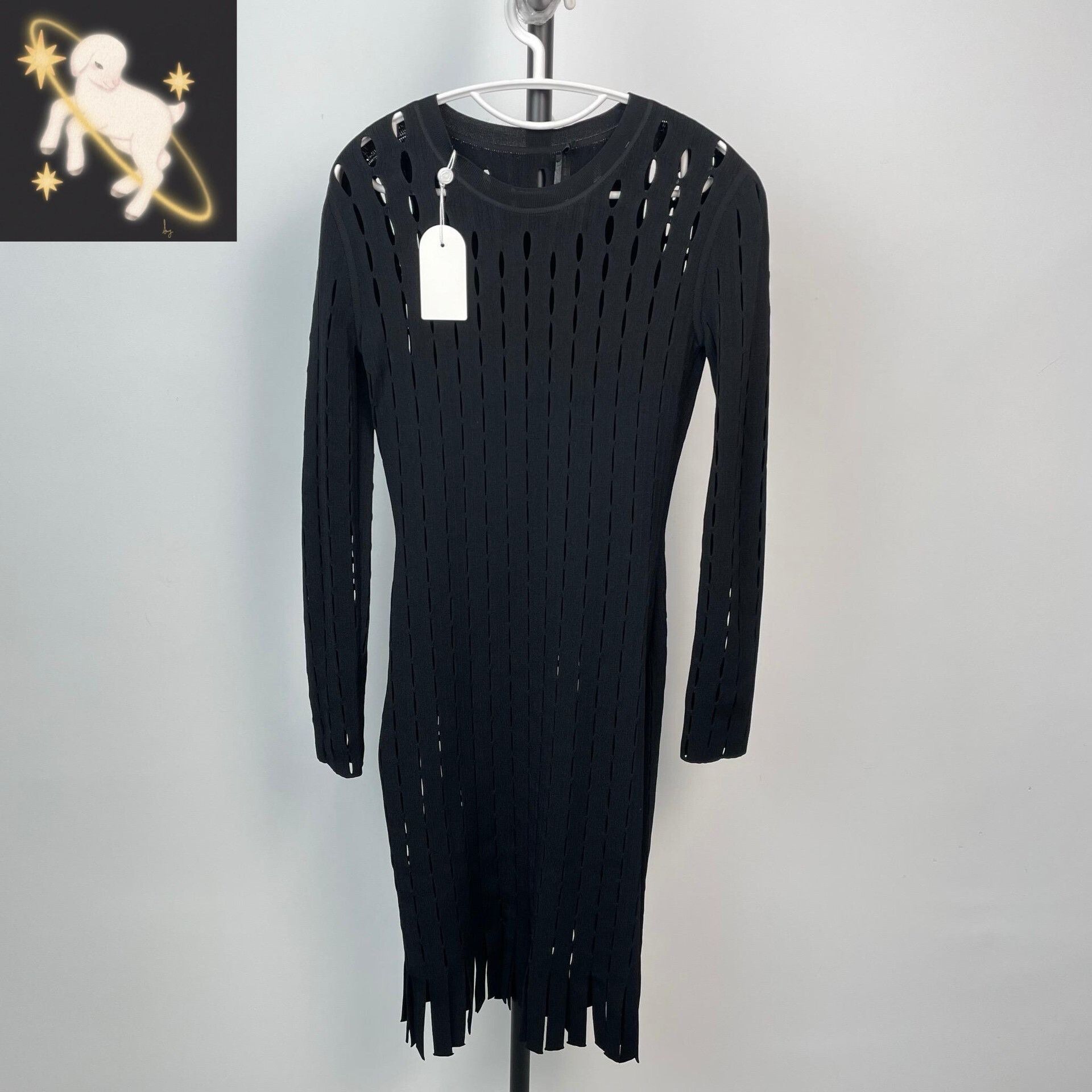 Alexander McQueen Alexander McQueen Black Dress S Women Size S / US 4 / IT 40 - 1 Thumbnail