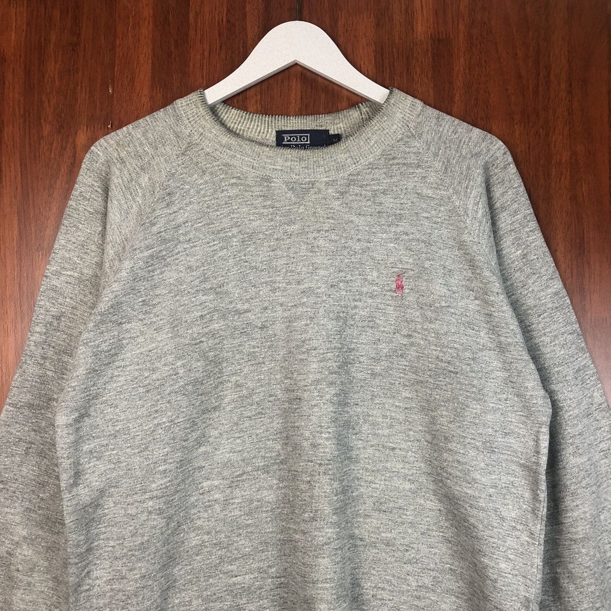 Polo Ralph Lauren Polo By Polo Ground vintage Grey Sweatshirt #7500 Size US M / EU 48-50 / 2 - 2 Thumbnail