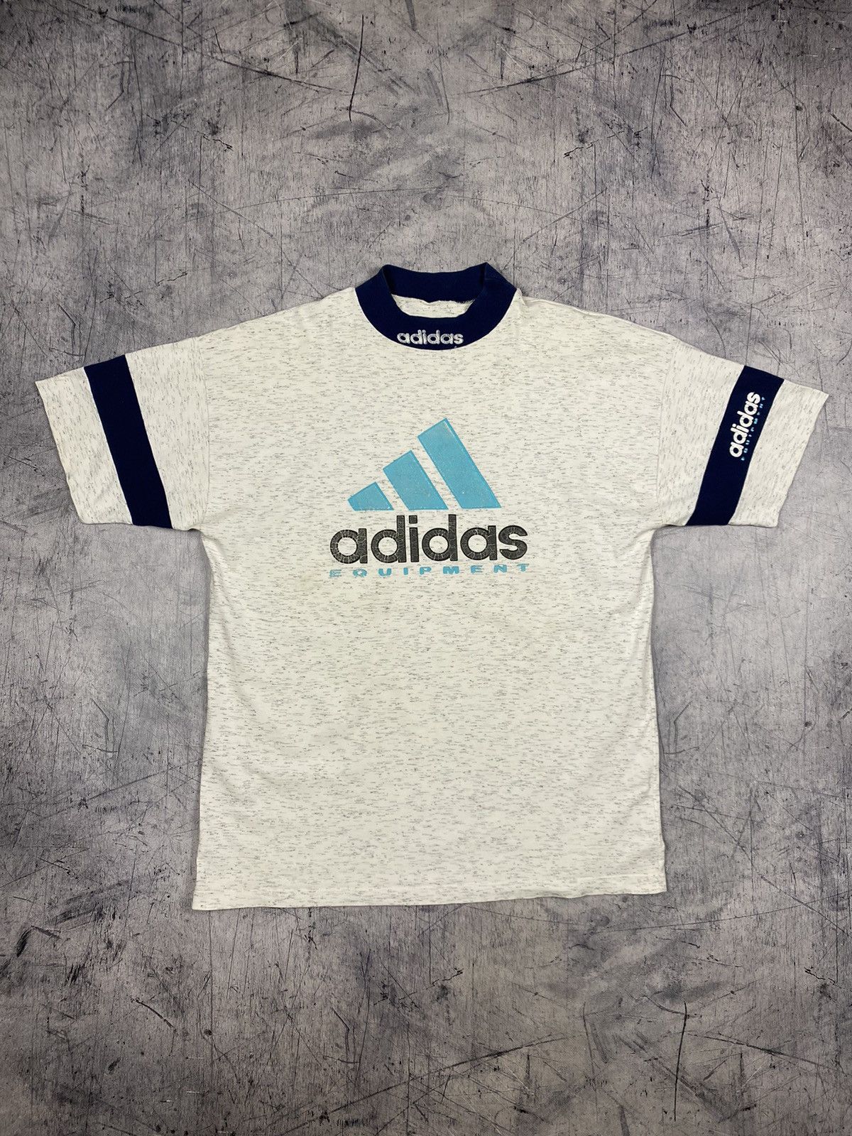 Adidas Vintage Adidas Equipment Big Logo Bootleg Tee T Shirt Size US L / EU 52-54 / 3 - 2 Thumbnail
