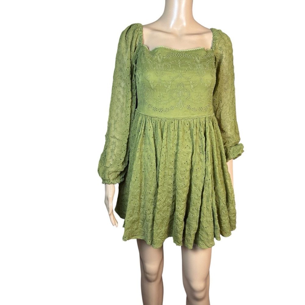 Free People New Free People Malina Mini Dress Size M Size M / US 6-8 / IT 42-44 - 2 Thumbnail
