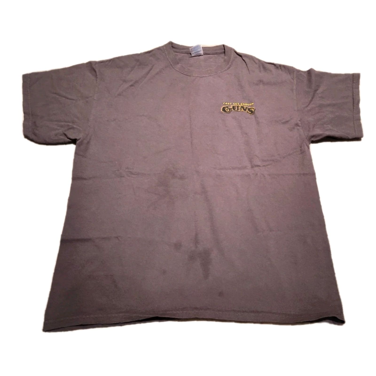 Gildan VINTAGE Gildan 2nd Amendment T-Shirt Men XL Gray Guns Quotes Y2K All Seasons Size US XL / EU 56 / 4 - 3 Thumbnail