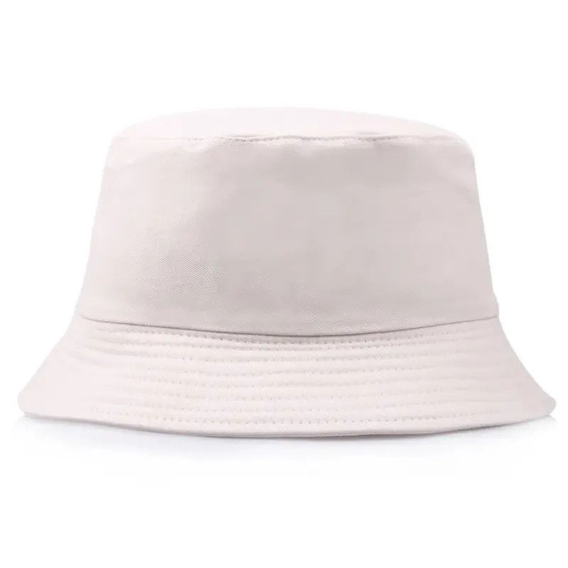 image of Hats Solid Color Beige Foldable Bucket Hat, Men's