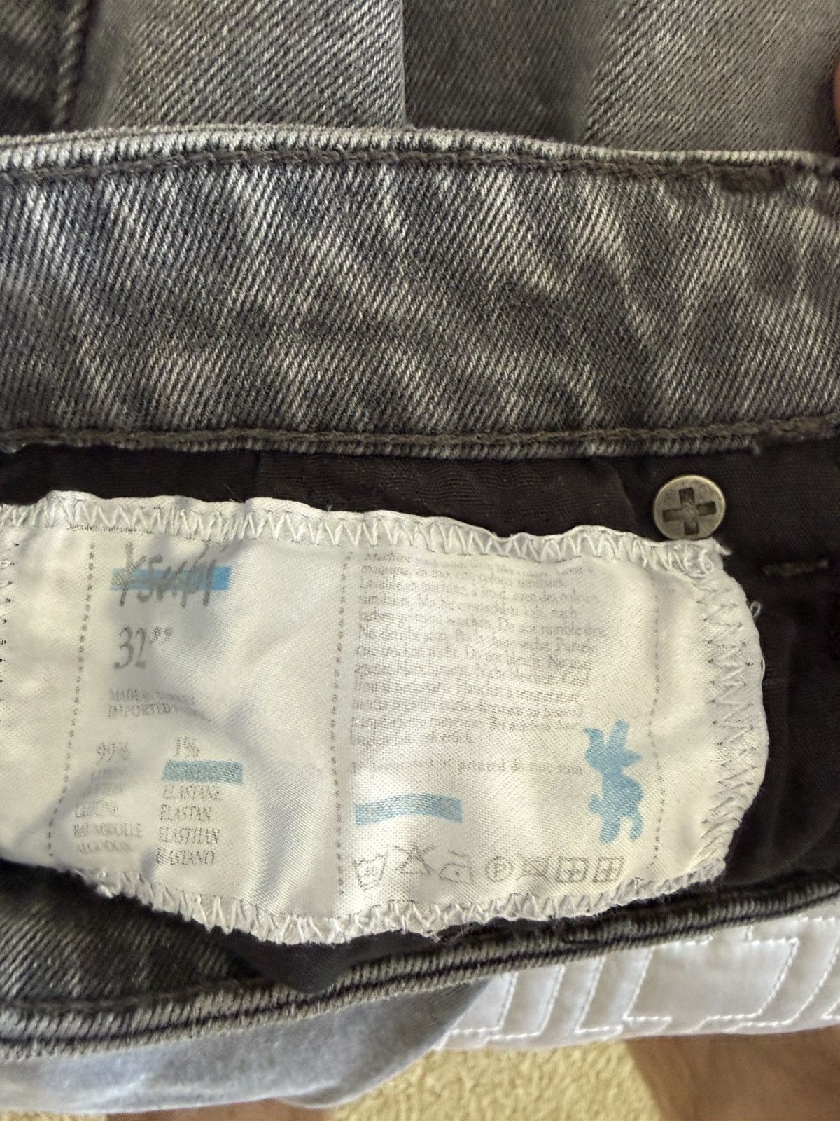 Ksubi Ksubi Chitch Prodigy Black Trashed Jeans size 32 Size US 32 / EU 48 - 3 Thumbnail