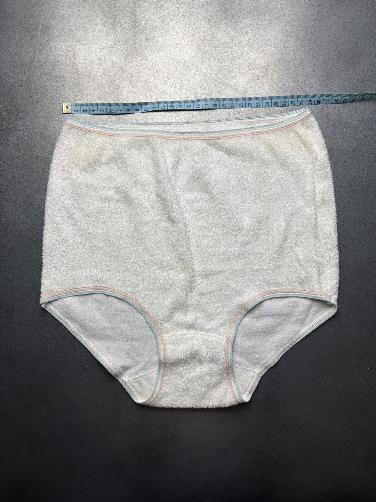 Marks & Spencer × Vintage Lot of 3 1970s Vintage Underwear Mesh Lace Terry Cloth UK L Size ONE SIZE - 13 Thumbnail