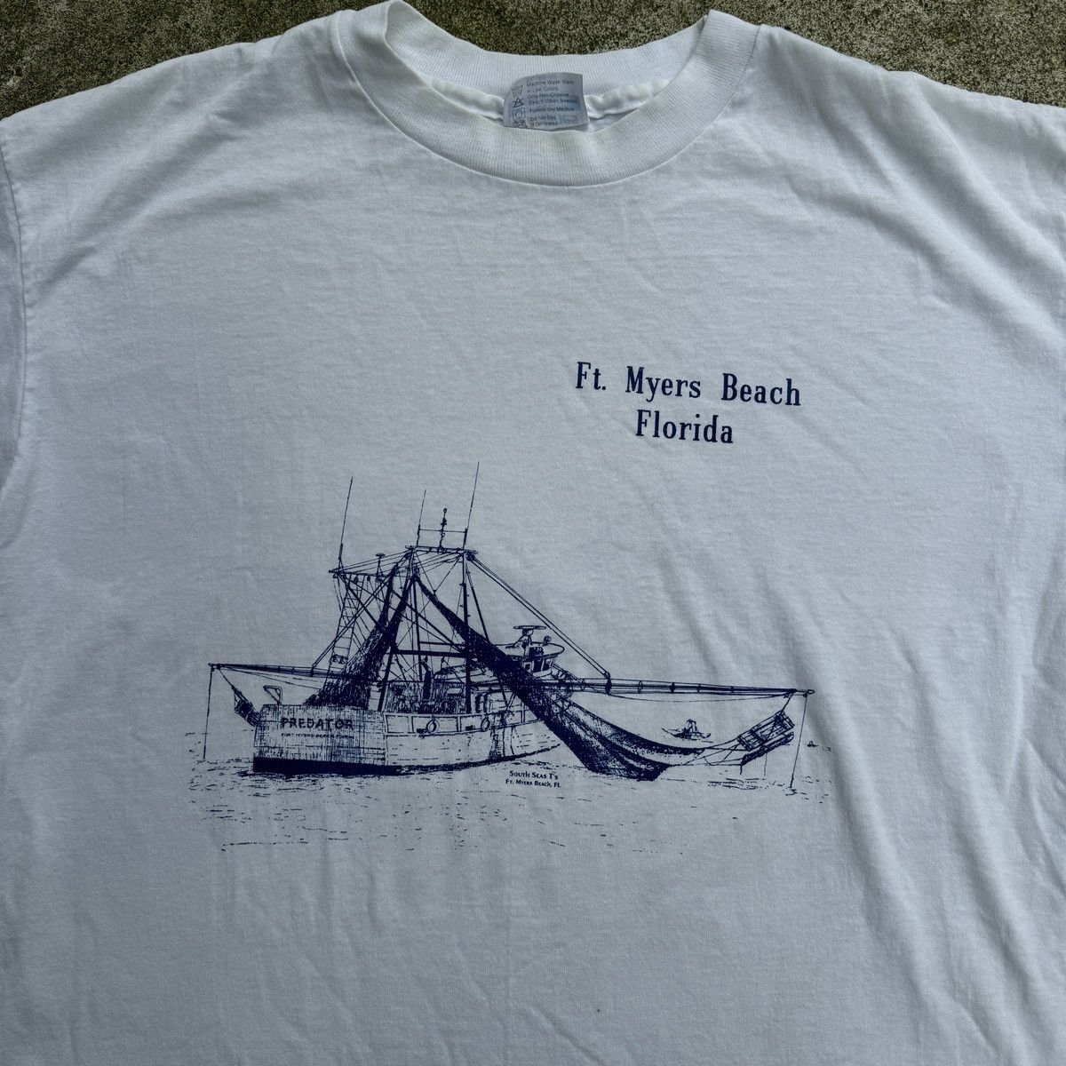 Vintage Thrashed Faded Distressed Sailboat Shirt ERD Grunge Chrome Size US XL / EU 56 / 4 - 3 Thumbnail