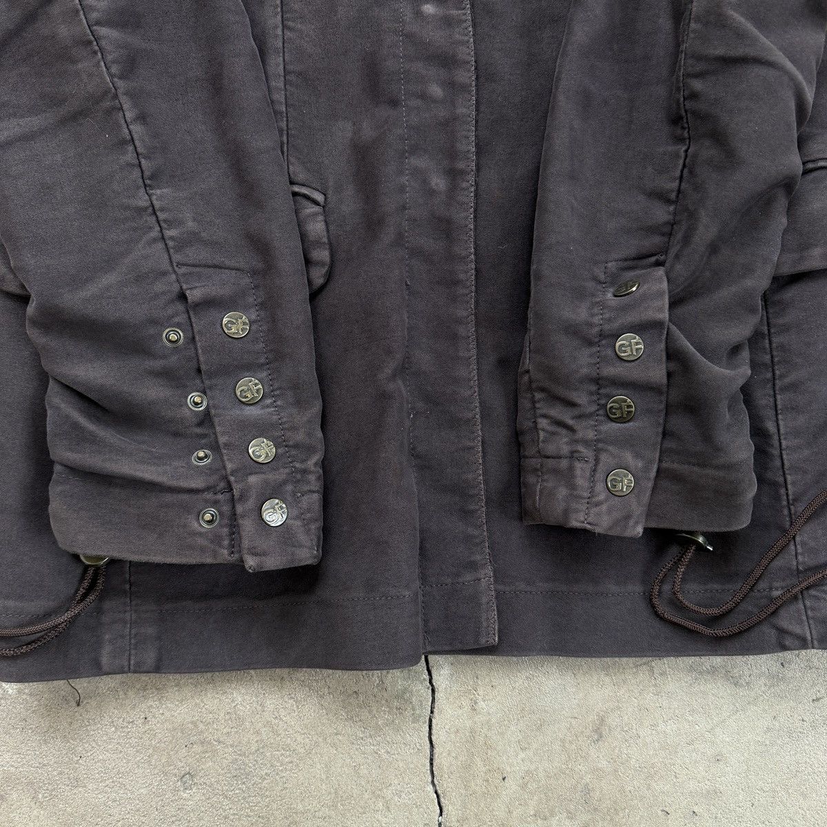 GF Ferre × Le Grande Bleu (L.G.B.) Vintage GF Ferre Italy Archive Brown Coat Size L / US 10 / IT 46 - 4 Thumbnail