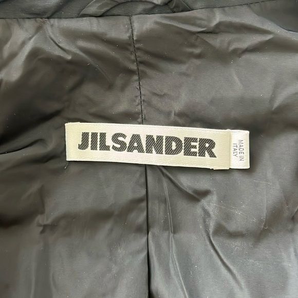 Jil Sander × Vintage Jil Sander Nylon Slicker 2 Button High Lapel Blazer Jacket Size M / US 6-8 / IT 42-44 - 11 Thumbnail
