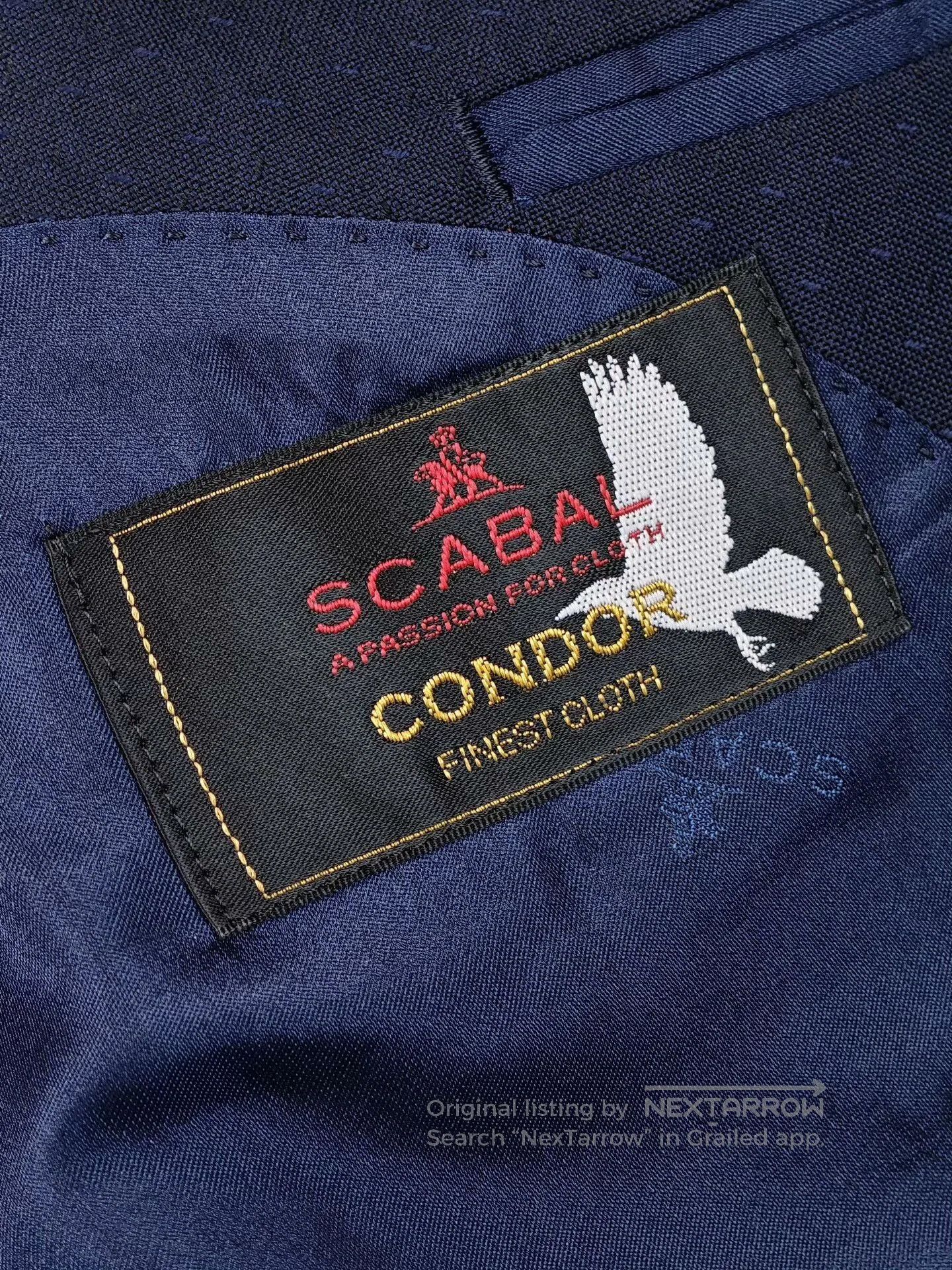 SCABAL Custom SCABAL Wool Blazer Suit. Size US M / EU 48-50 / 2 - 7 Thumbnail