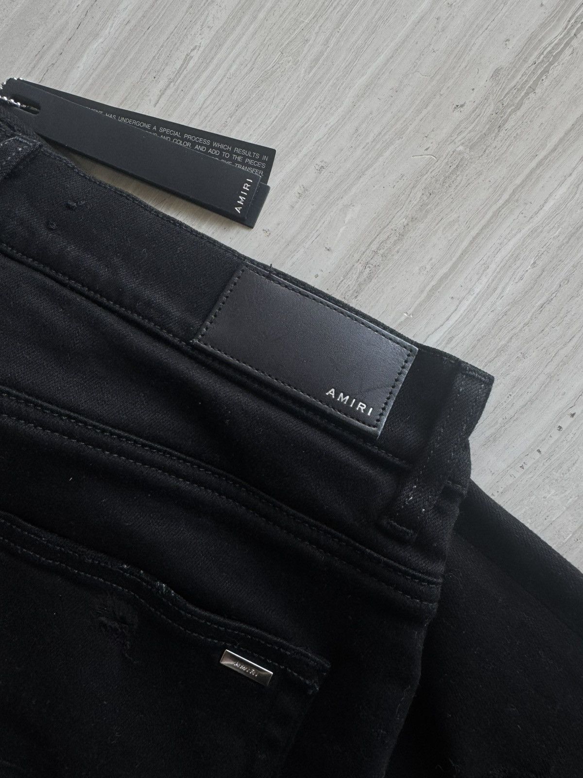 Amiri Amiri Black MX1 Denim Jeans Size US 32 / EU 48 - 3 Thumbnail