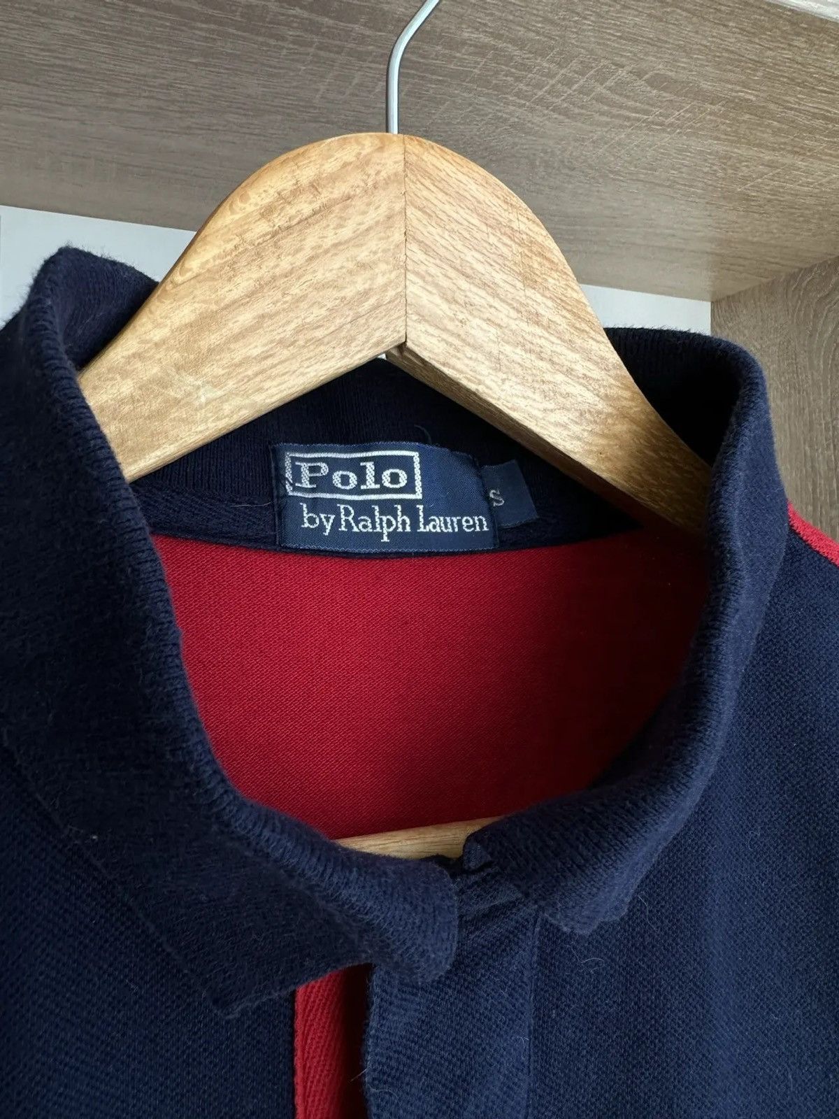 Polo Ralph Lauren × Vintage Vintage Polo Ralph Lauren Mercer RL Polo Team T-Shirt Size US S / EU 44-46 / 1 - 4 Thumbnail