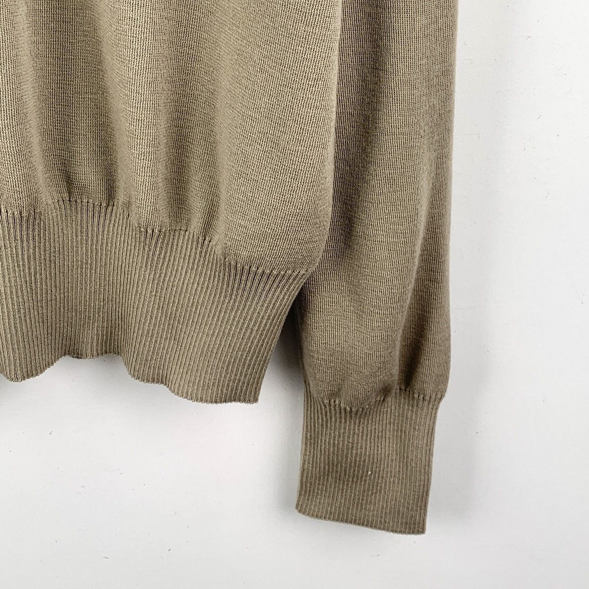 Burberry Burberry Brown Wool Crew Neck Long Sleeve Knit Sweater K26WX Size US L / EU 52-54 / 3 - 4 Thumbnail