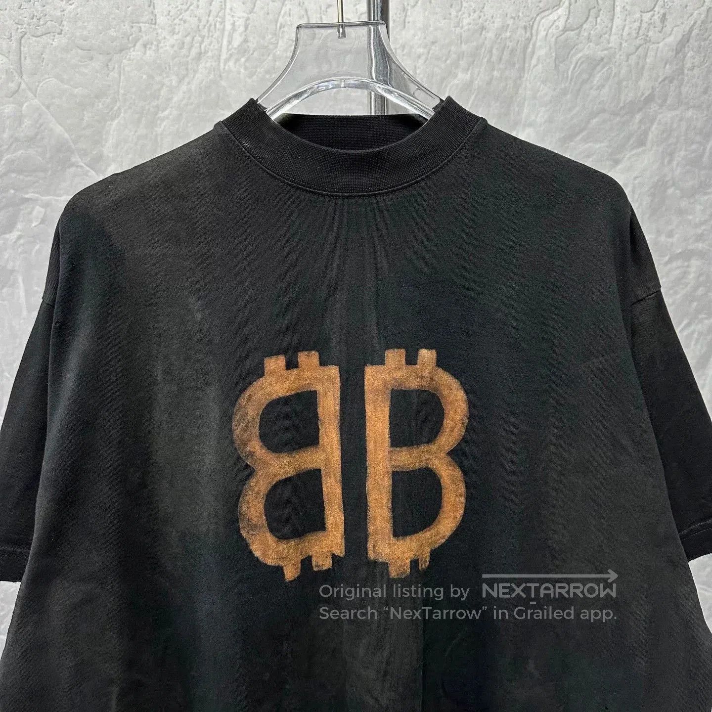 Balenciaga balenciaga distressed short sleeve t-shirt. Size US M / EU 48-50 / 2 - 3 Thumbnail
