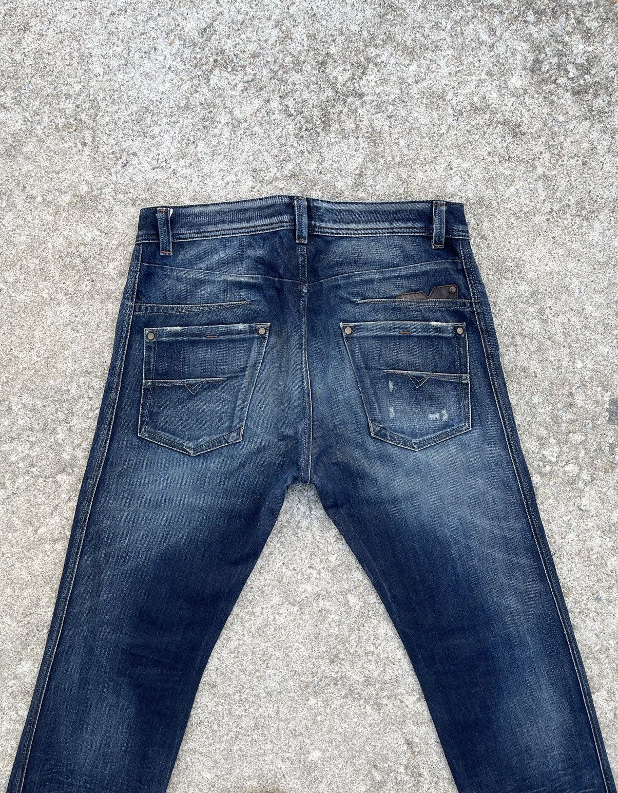 Designer × Diesel 🔥 Diesel Industry Distressed Denim Streetwear W32🔥 Size US 32 / EU 48 - 18 Thumbnail