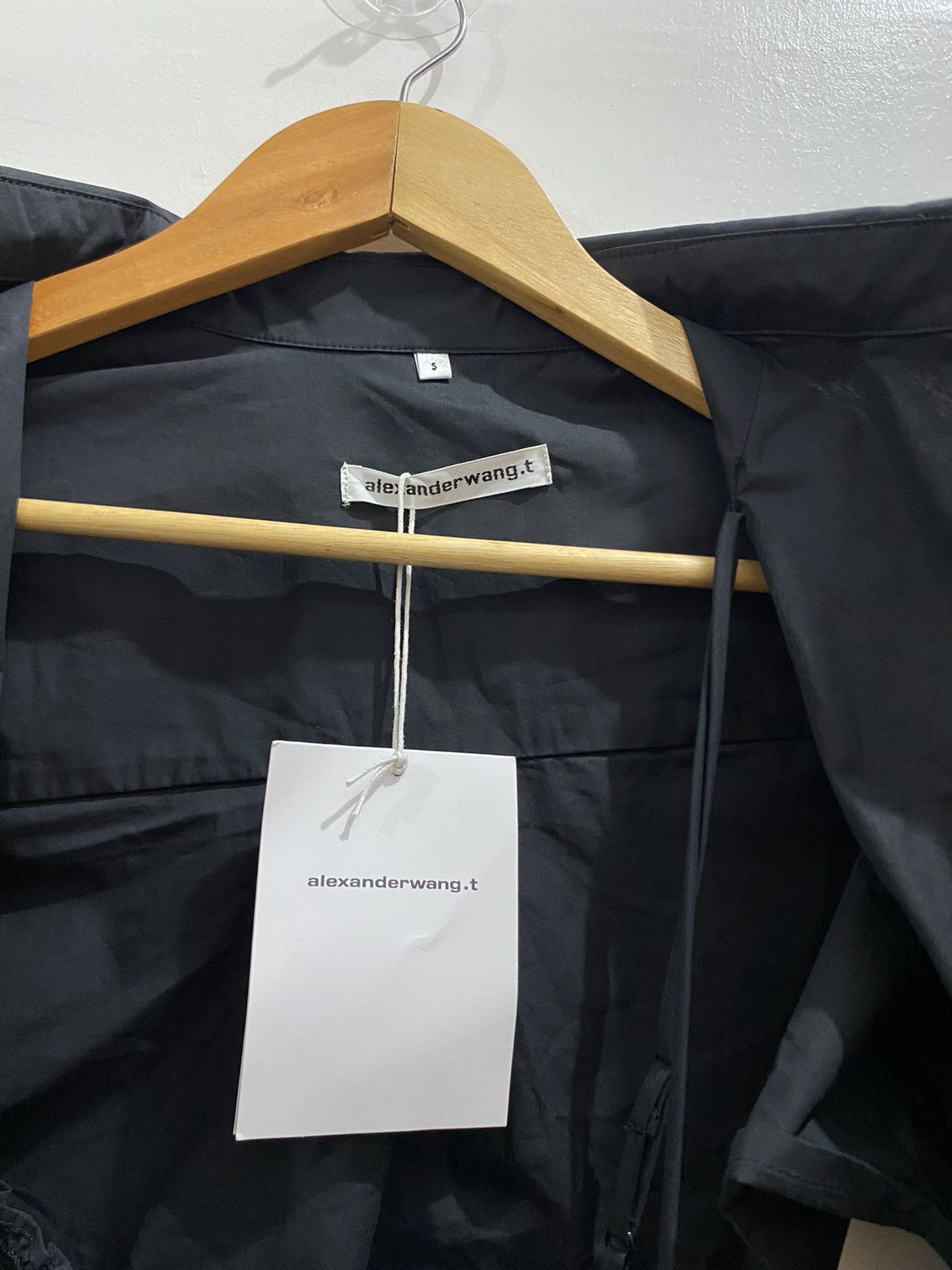 Alexander Wang ALEXANDER WANG LAYERED SMOCKED CAMI IN COMPACT COTTON CROP Size S / US 4 / IT 40 - 5 Thumbnail