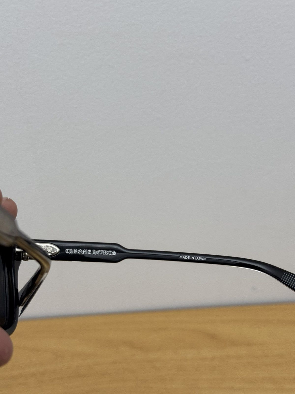 Chrome Hearts Chrome Hearts Ambidixtrous Black .925 Silver Glasses Size ONE SIZE - 9 Thumbnail