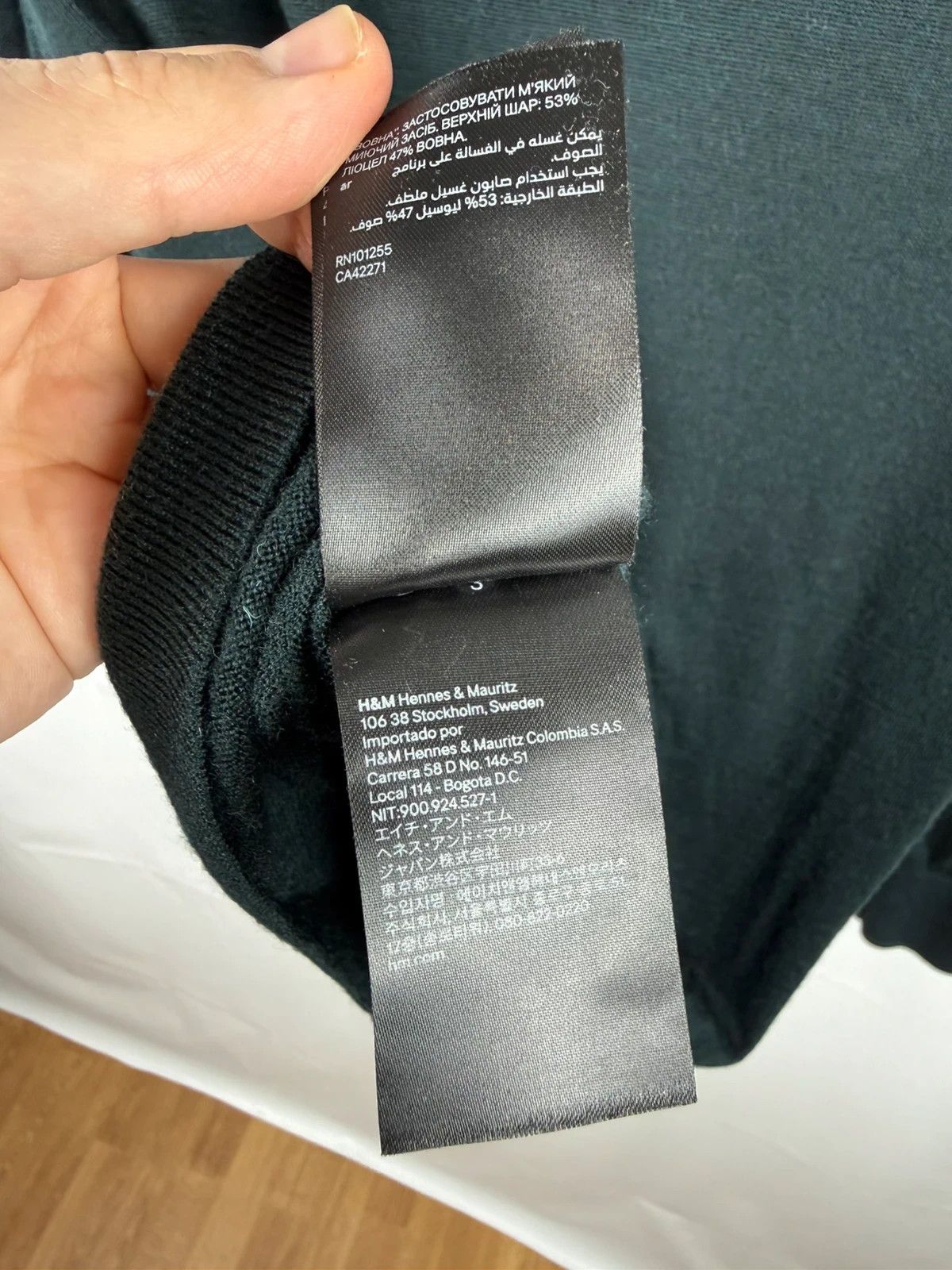H&M H&M Turtleneck Jumper Wool Lyocell size XL Size US XL / EU 56 / 4 - 7 Thumbnail
