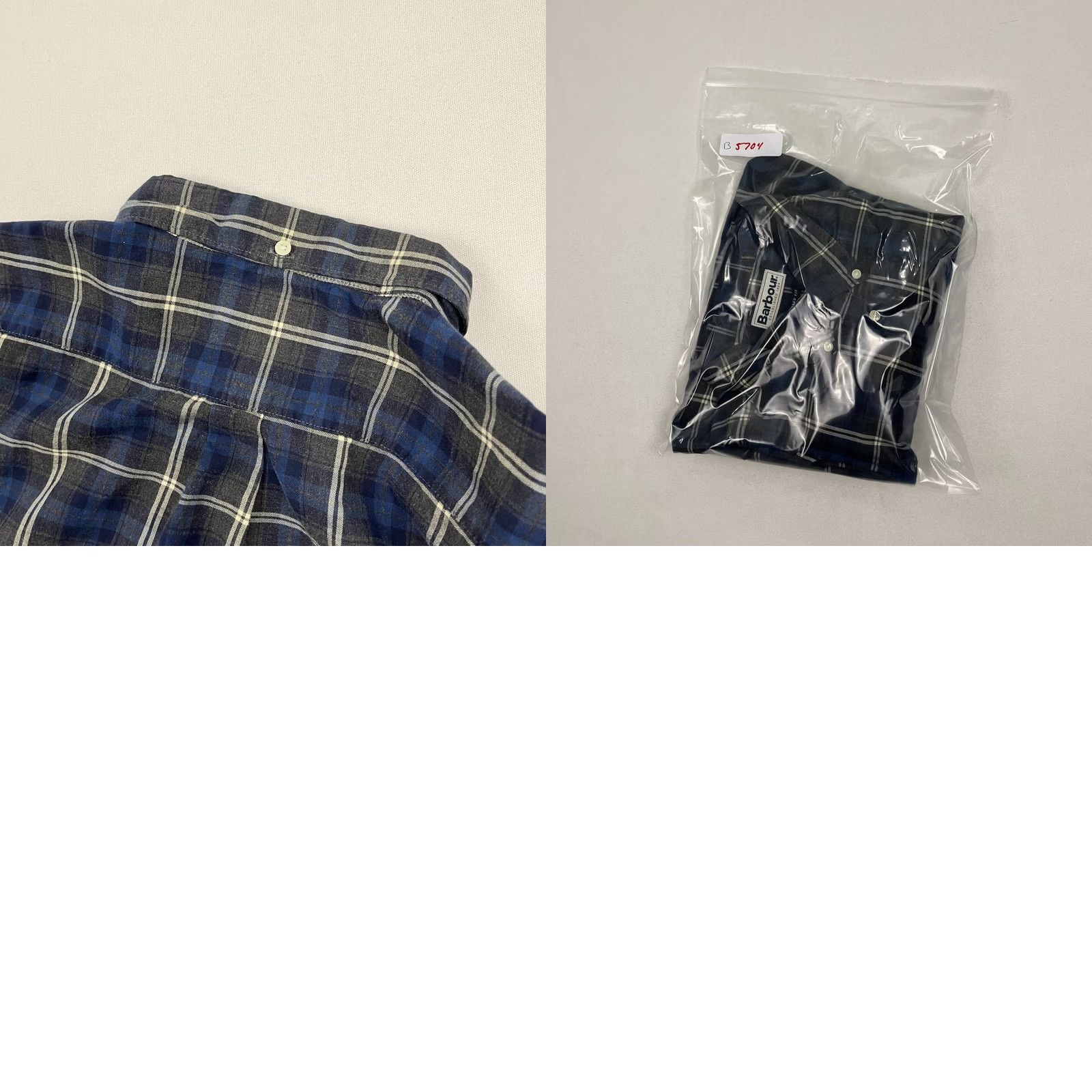 Barbour Barbour Endsleigh Shirt Mens XL Blue Highland Check Button-Down Flannel Casual Vintage: No Size US XL / EU 56 / 4 - 9 Thumbnail