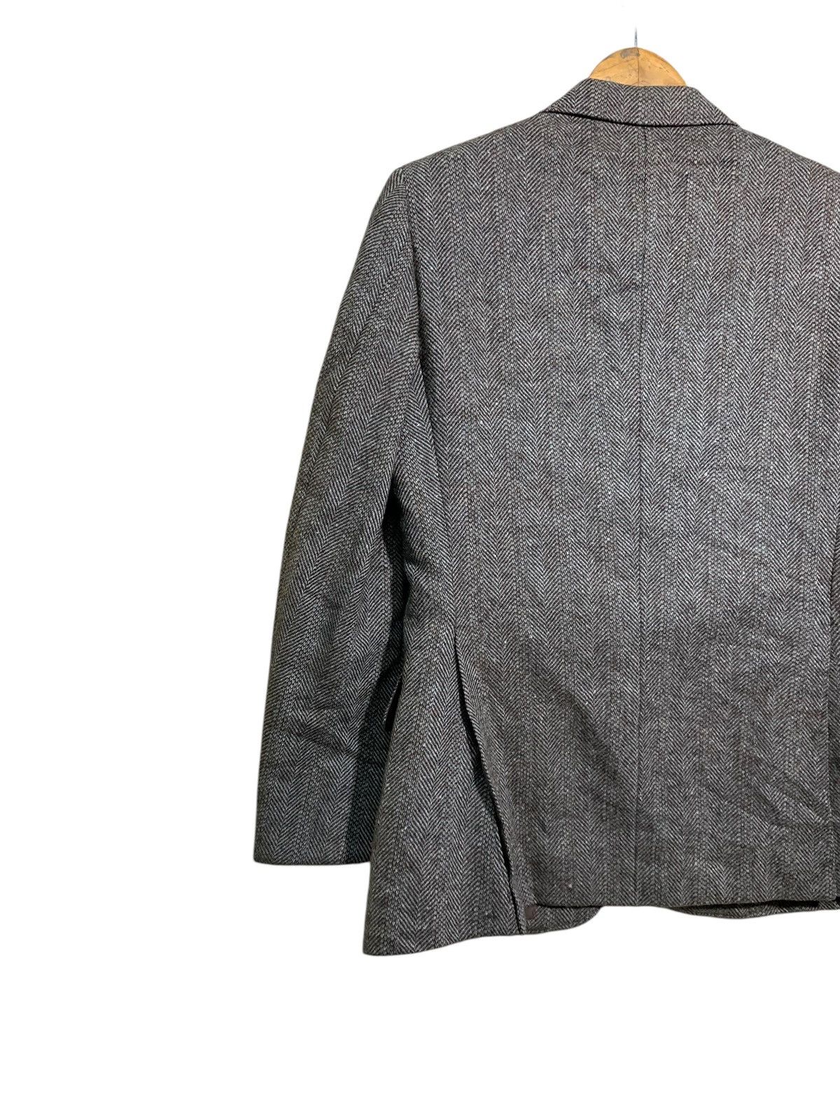 Burberry 🔥VTG BURBERRY HBT WOOL BLAZERS Size 40S - 6 Thumbnail