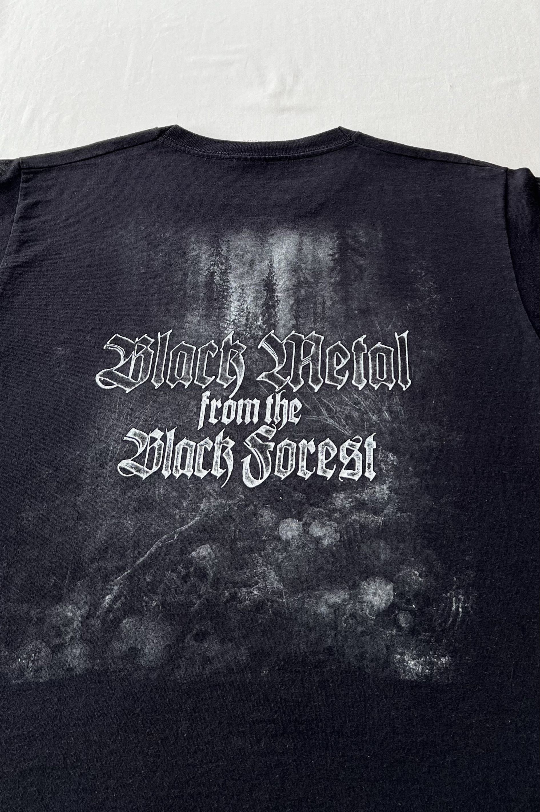 Band Tees Vintage 2000s Imperium Dekadenz Black Metal Band Black Tee Size US L / EU 52-54 / 3 - 13 Thumbnail