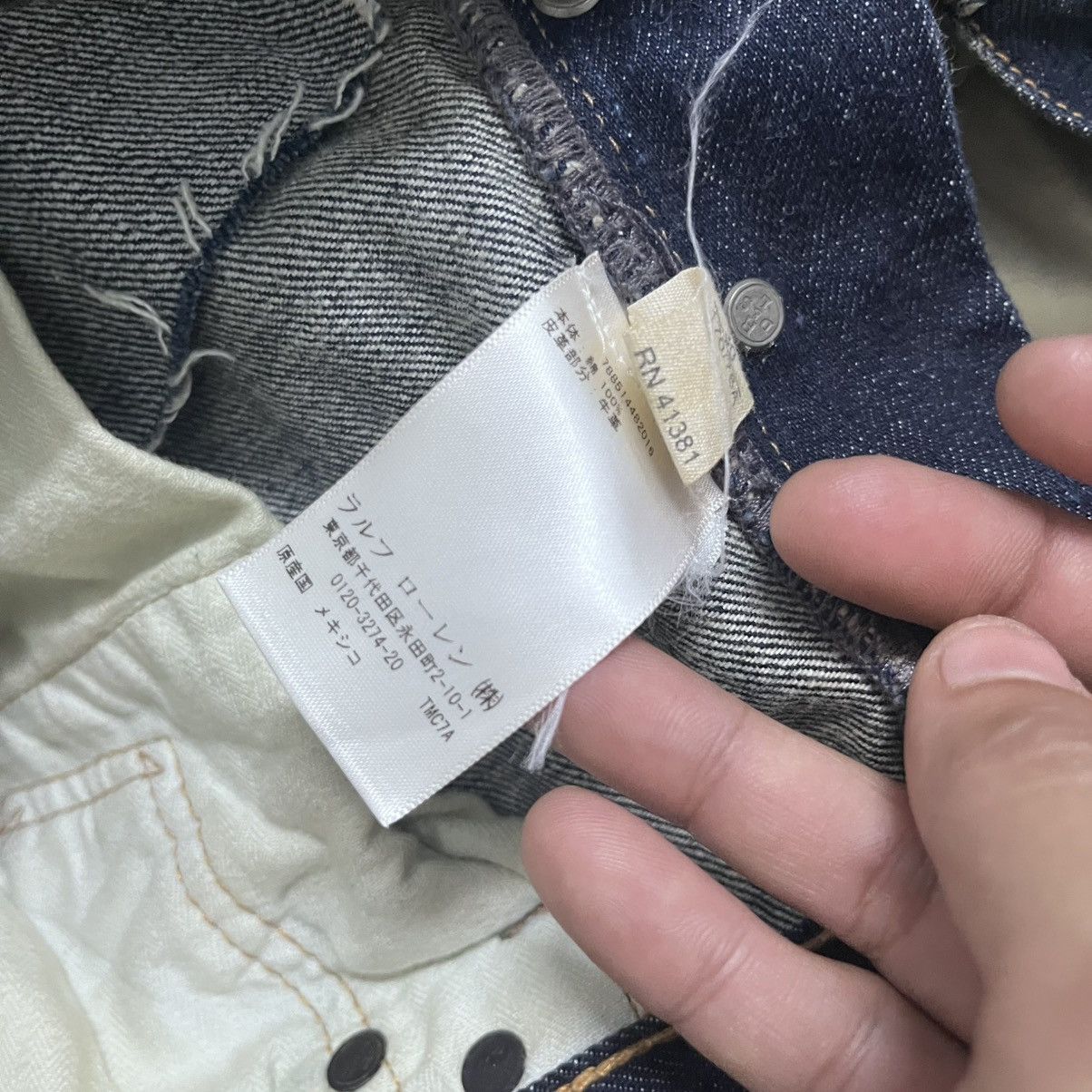 Denim & Supply Ralph Lauren Authentic Denim & Supply by Ralph Lauren Patchwork Jeans Size US 30 / EU 46 - 7 Thumbnail