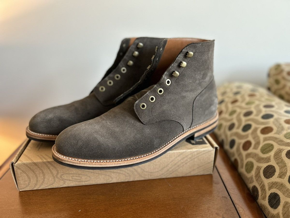 Grant Stone Grant Stone Diesel Boot in Loden Suede Size US 12 / EU 45 - 1 Thumbnail