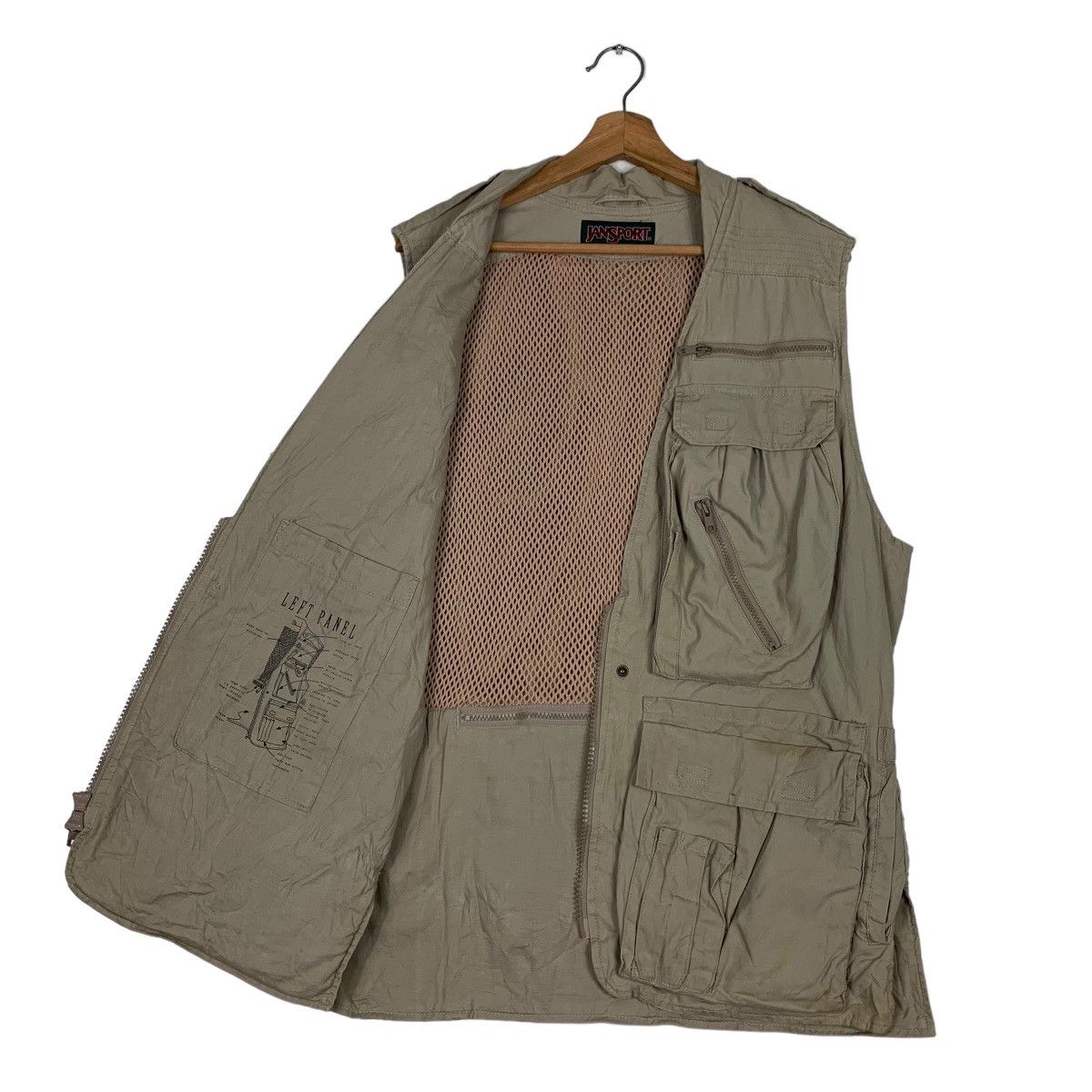 Jansport JANSPORT Utility Tactical Multipocket Vest #0878-C39 Size US L / EU 52-54 / 3 - 10 Thumbnail