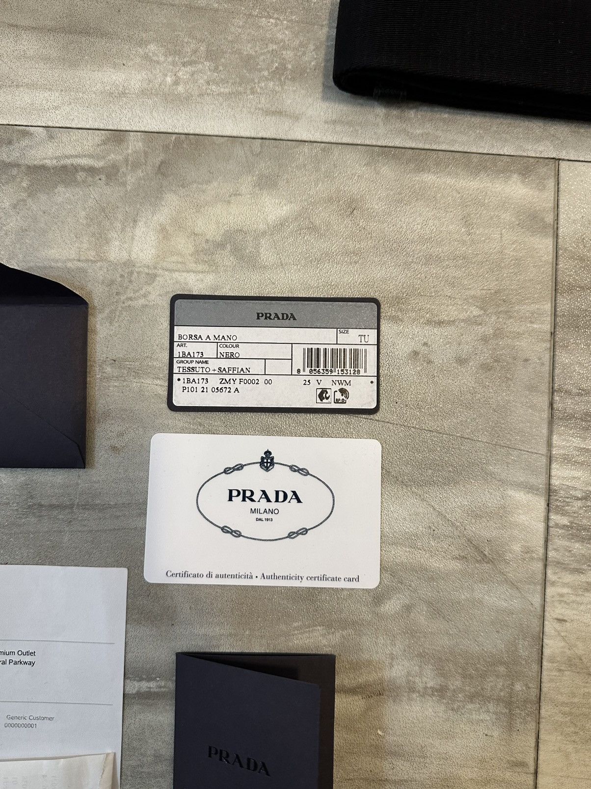 Prada Prada Tessuto Nylon Two Way Satchel Purse Size ONE SIZE - 10 Thumbnail