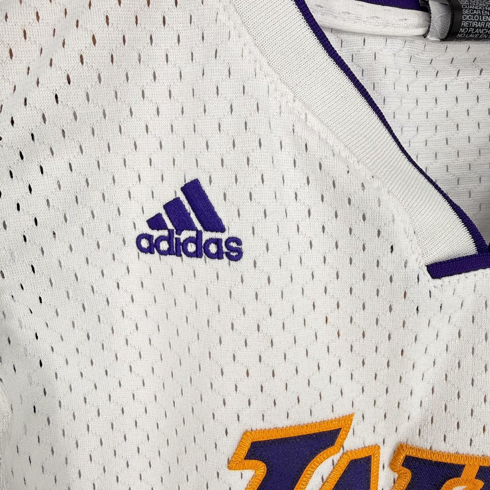 Adidas Los Angeles Lakers Pau Gasol Jersey Adidas Unisex Youth XL Size ONE SIZE - 4 Thumbnail