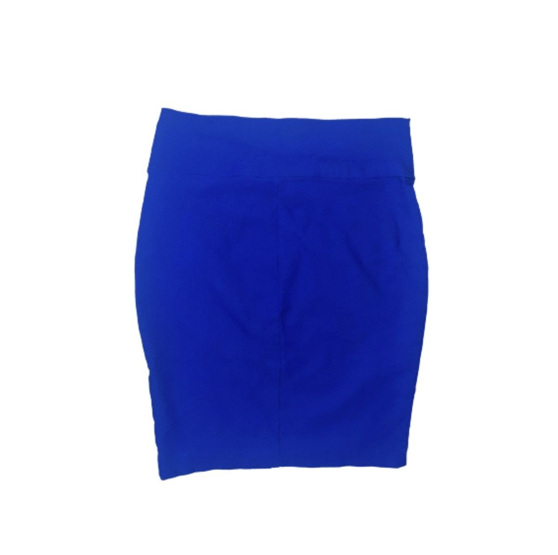 Other Royal Blue Mid Thigh Pencil Skirt Medium Stretchy Size 30" / US 8 / IT 44 - 2 Thumbnail