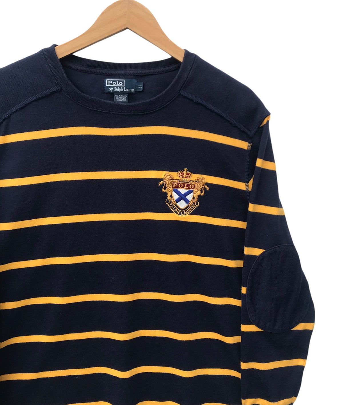 Polo Ralph Lauren Polo Ralph Lauren Stripe No 7 Sweatshirt Size US M / EU 48-50 / 2 - 4 Thumbnail