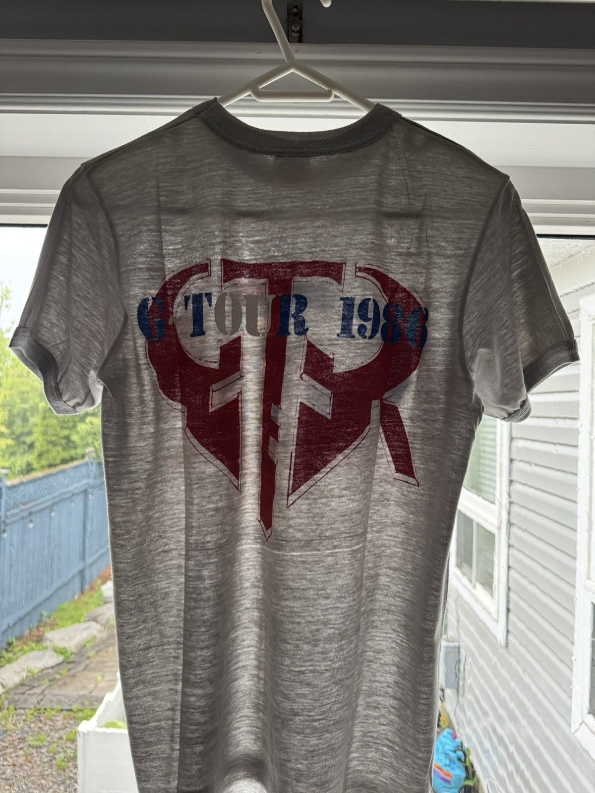 Vintage Rare Vintage GTR 80s G-Tour Concert Band Tee Single Stitch Size US L / EU 52-54 / 3 - 9 Thumbnail