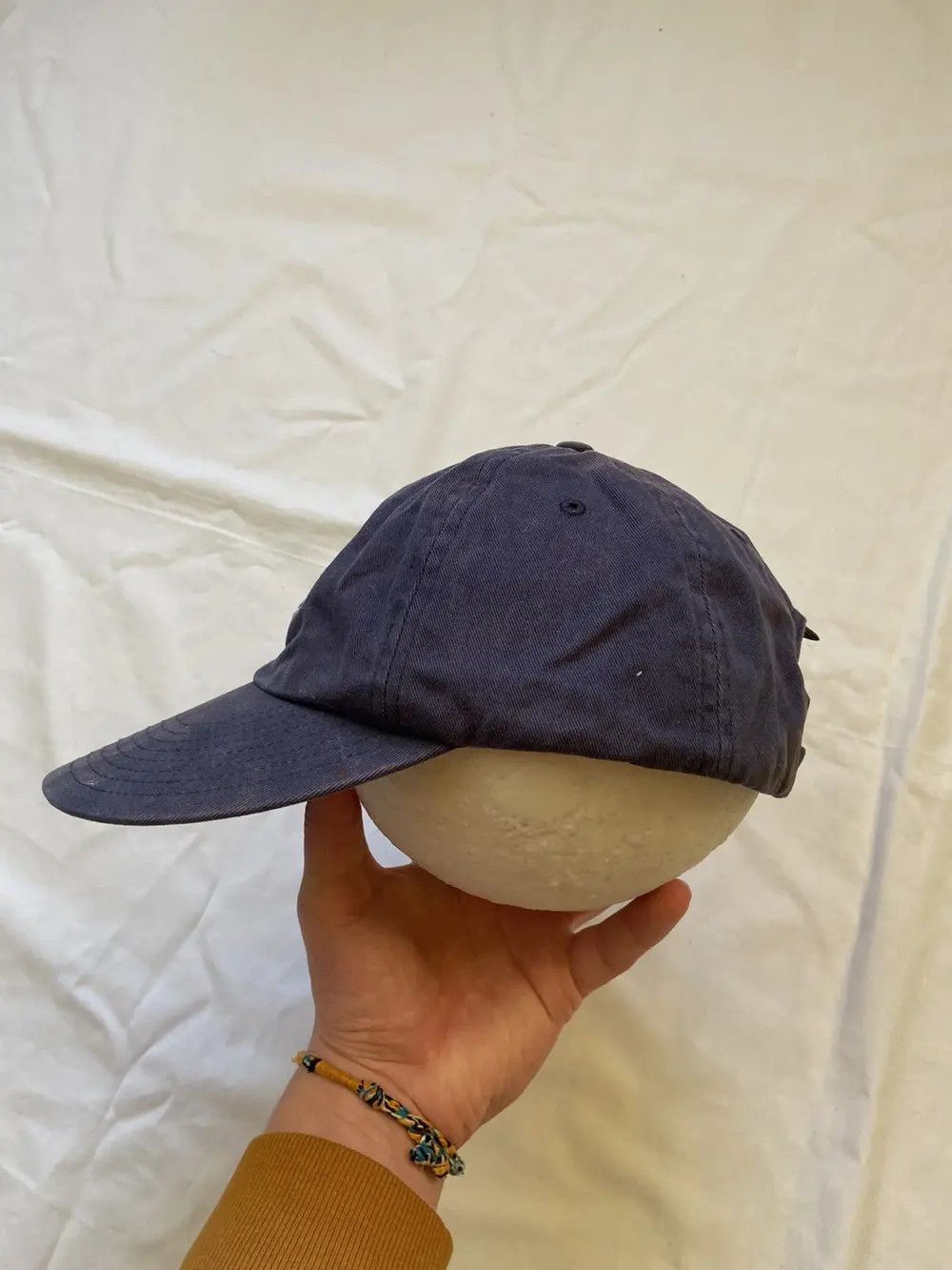 Nike 🦍VINTAGE 90s Y2K DISTRESSED NIKE DRILL FADED CAP HAT SWOOSH Size ONE SIZE - 6 Thumbnail