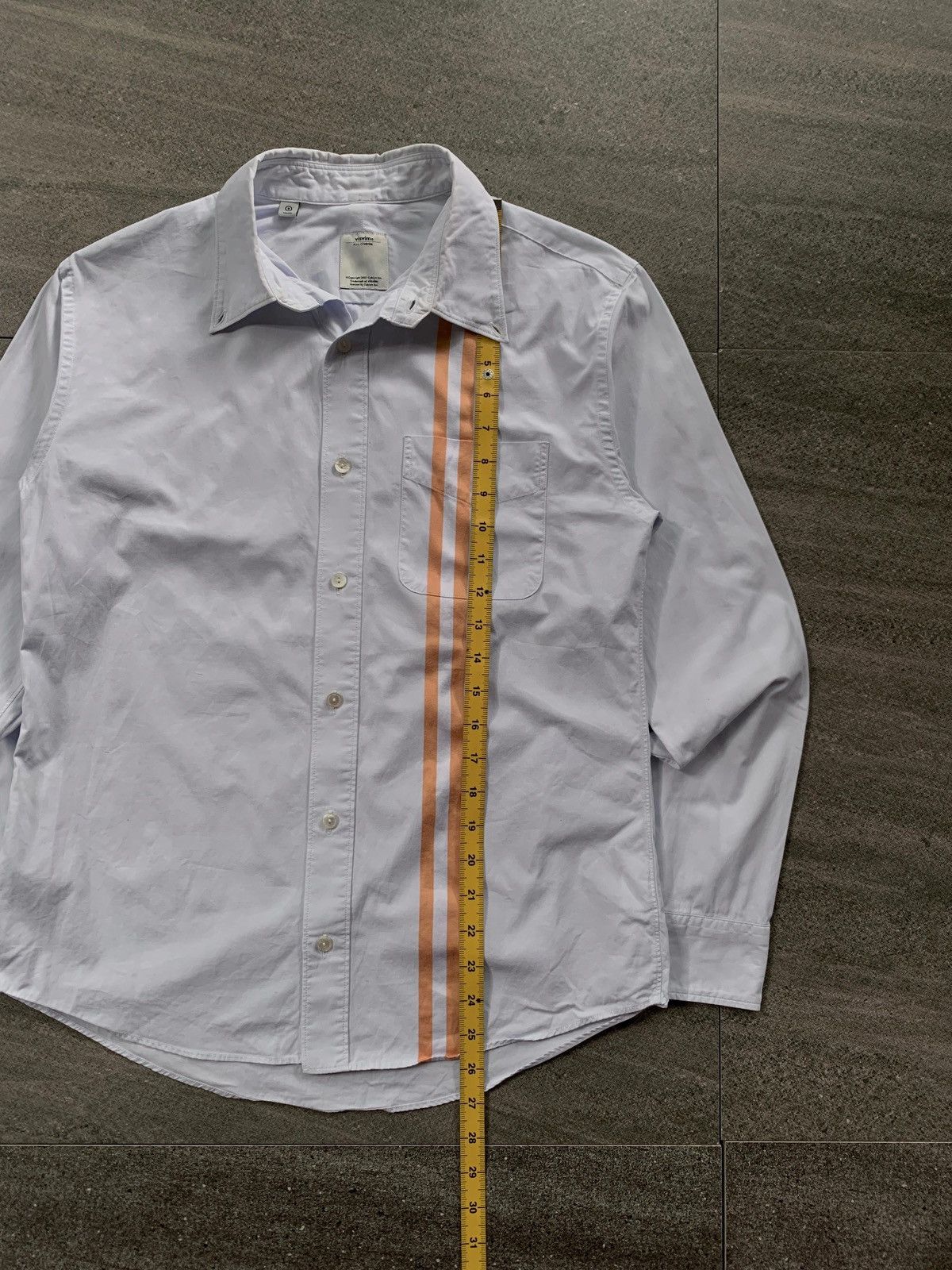 Visvim FREE TAX! Side Stripe Shirt Size US S / EU 44-46 / 1 - 9 Thumbnail
