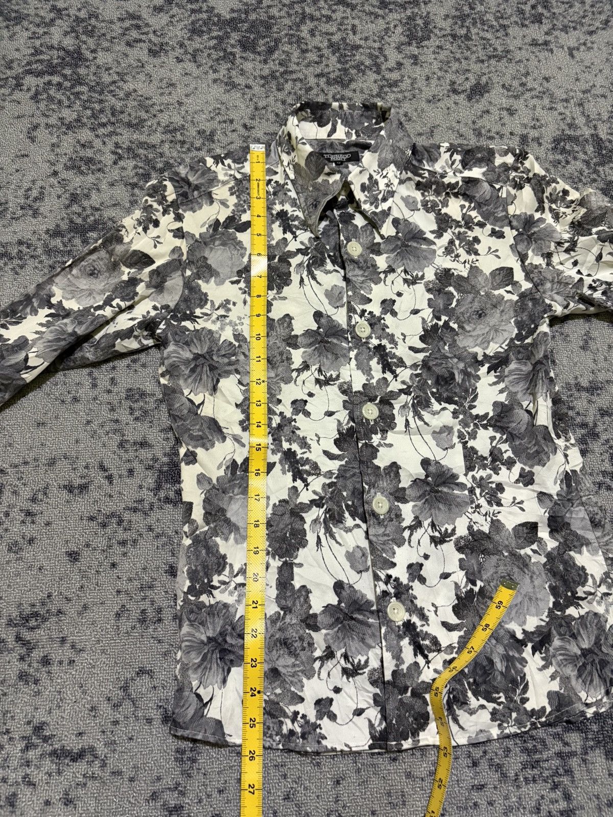 If Six Was Nine × Japanese Brand × Tornado Mart Tornado Mart button pattern flowers shirt Size US M / EU 48-50 / 2 - 8 Thumbnail