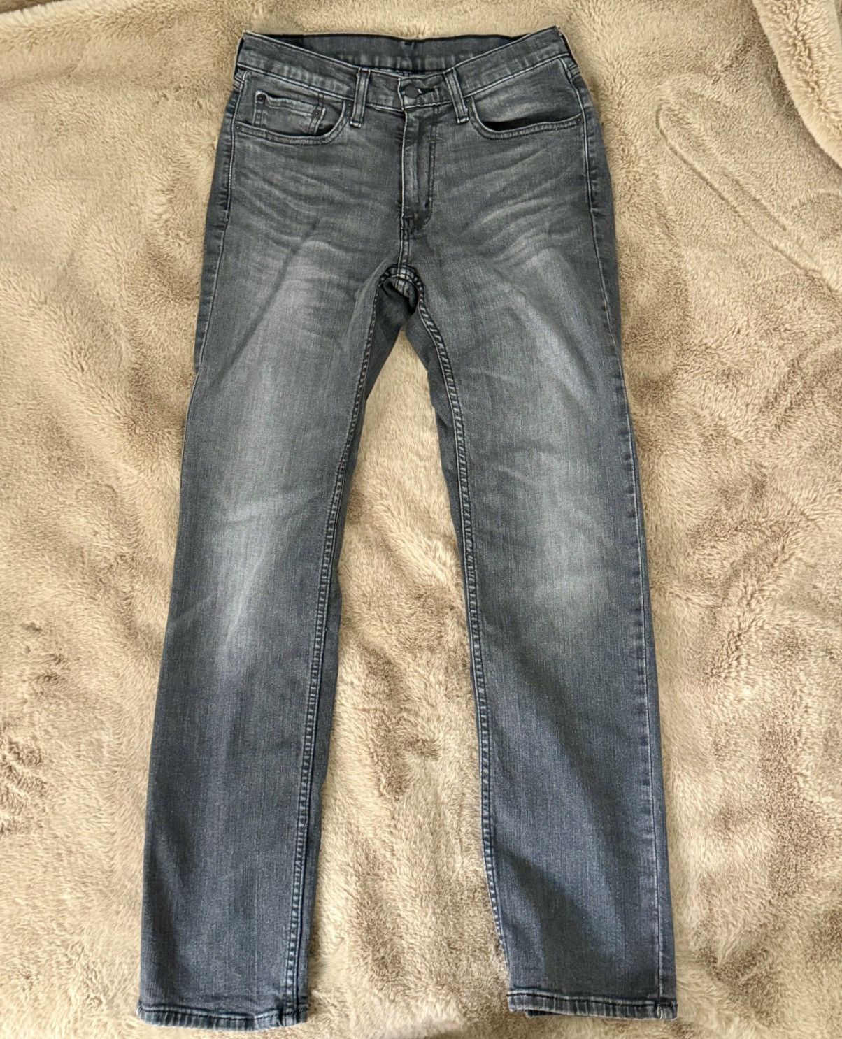 Levi's Levi’s Light Grey Denim Size US 30 / EU 46 - 3 Thumbnail