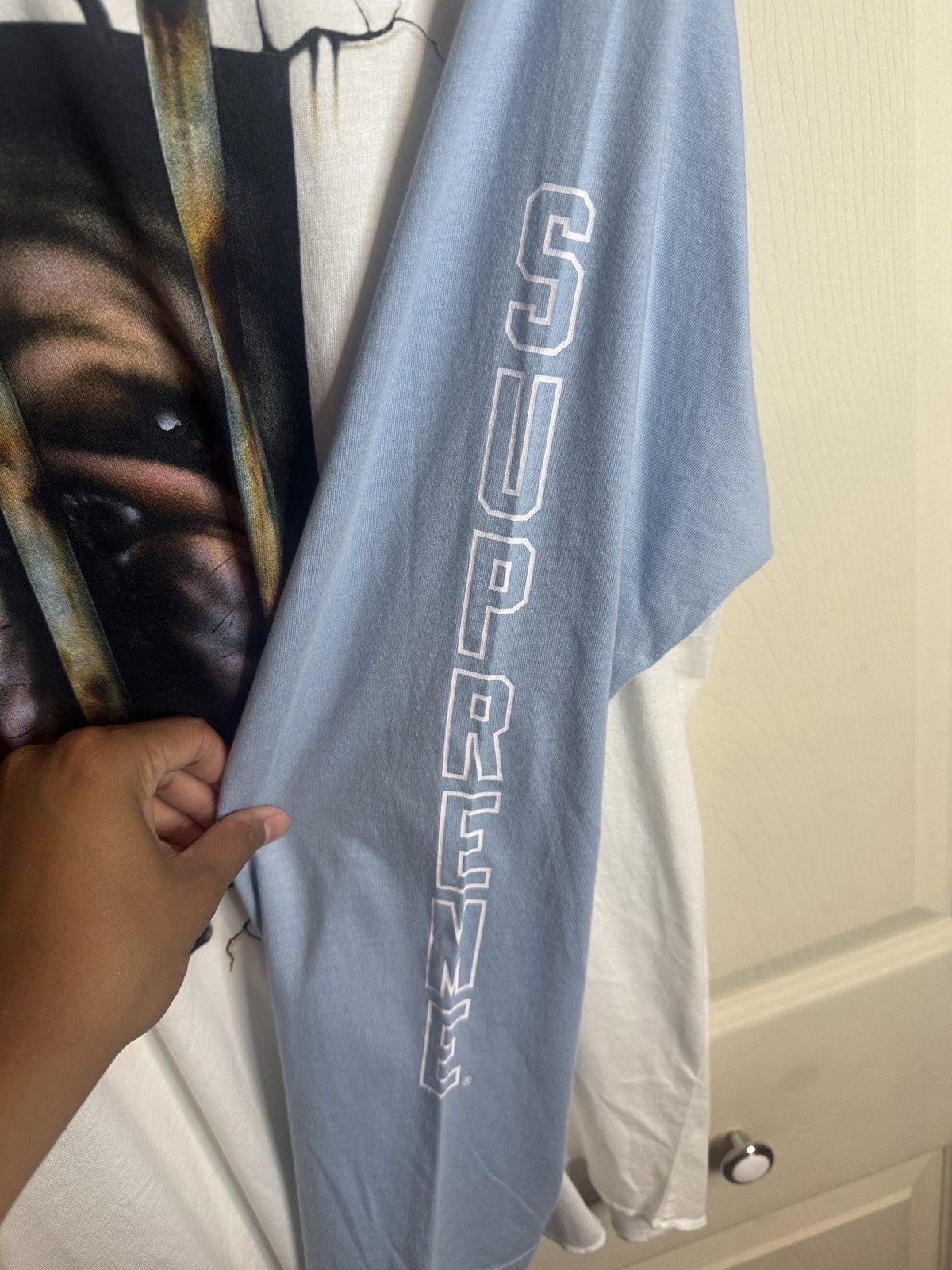 Supreme Supreme Dog Raglan Long Sleeve Top Size US L / EU 52-54 / 3 - 4 Thumbnail