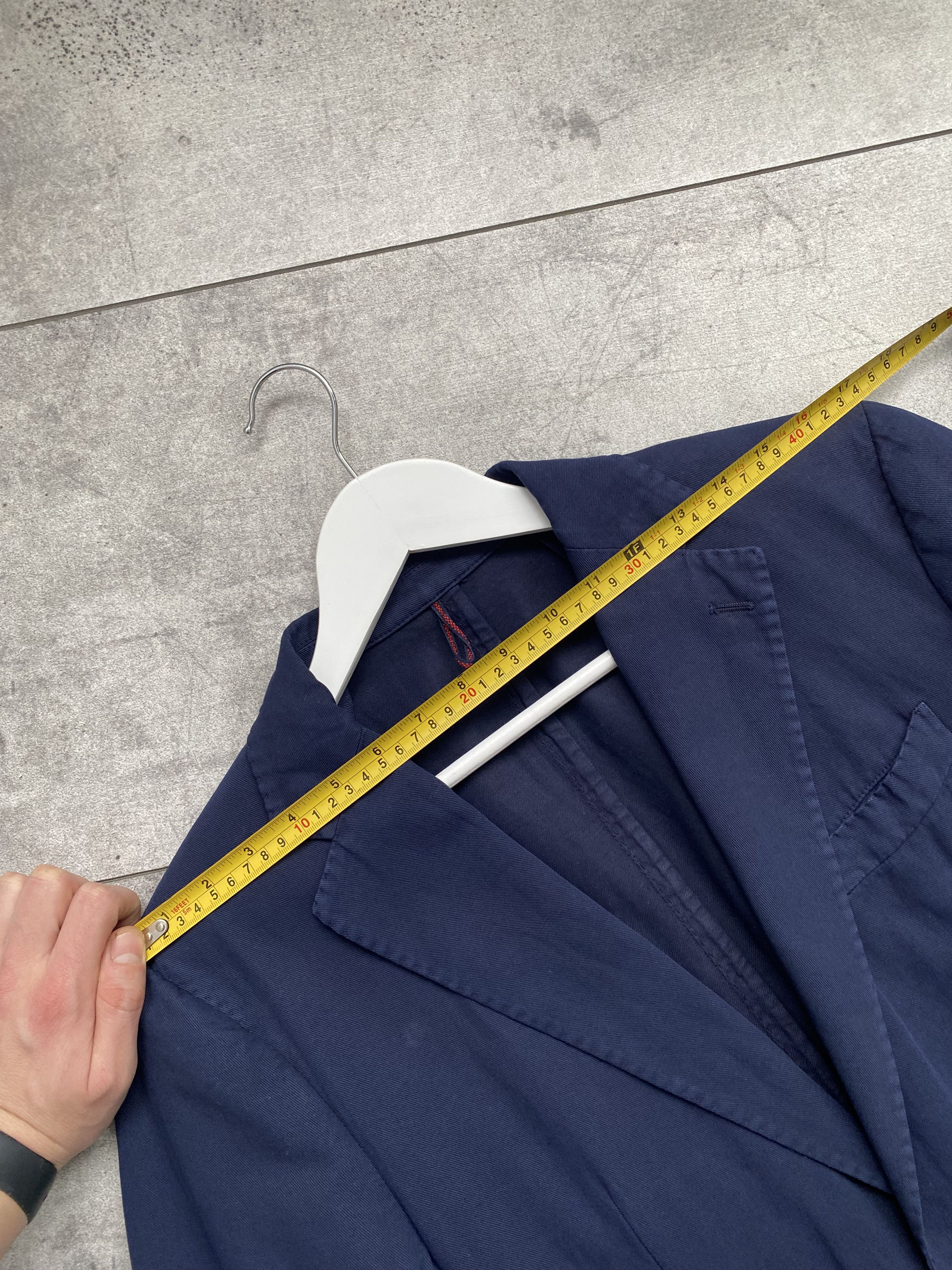 Other Santaniello Icegab Navy Cotton / Linen Jacket rrp575$ Size 50S - 14 Thumbnail