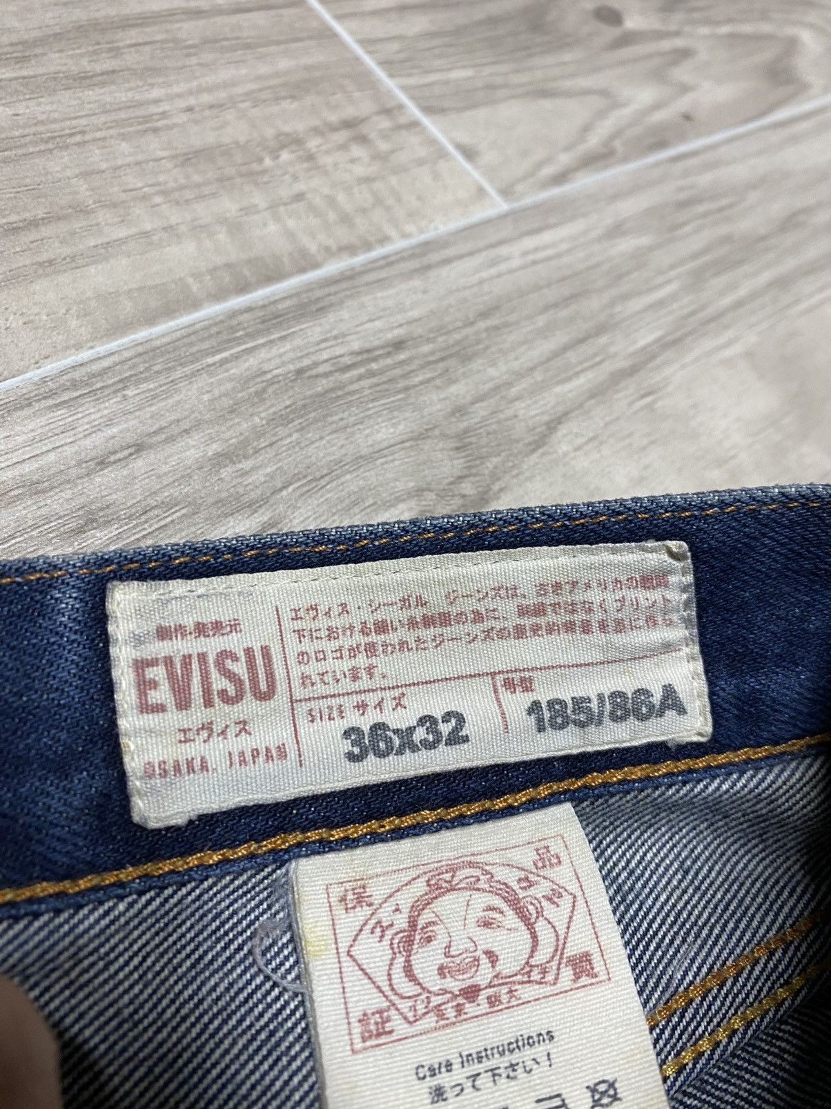 Evisu Vintage Evisu Japanese Denim Y2K Men’s Jeans Size 35 Size US 35 - 6 Thumbnail