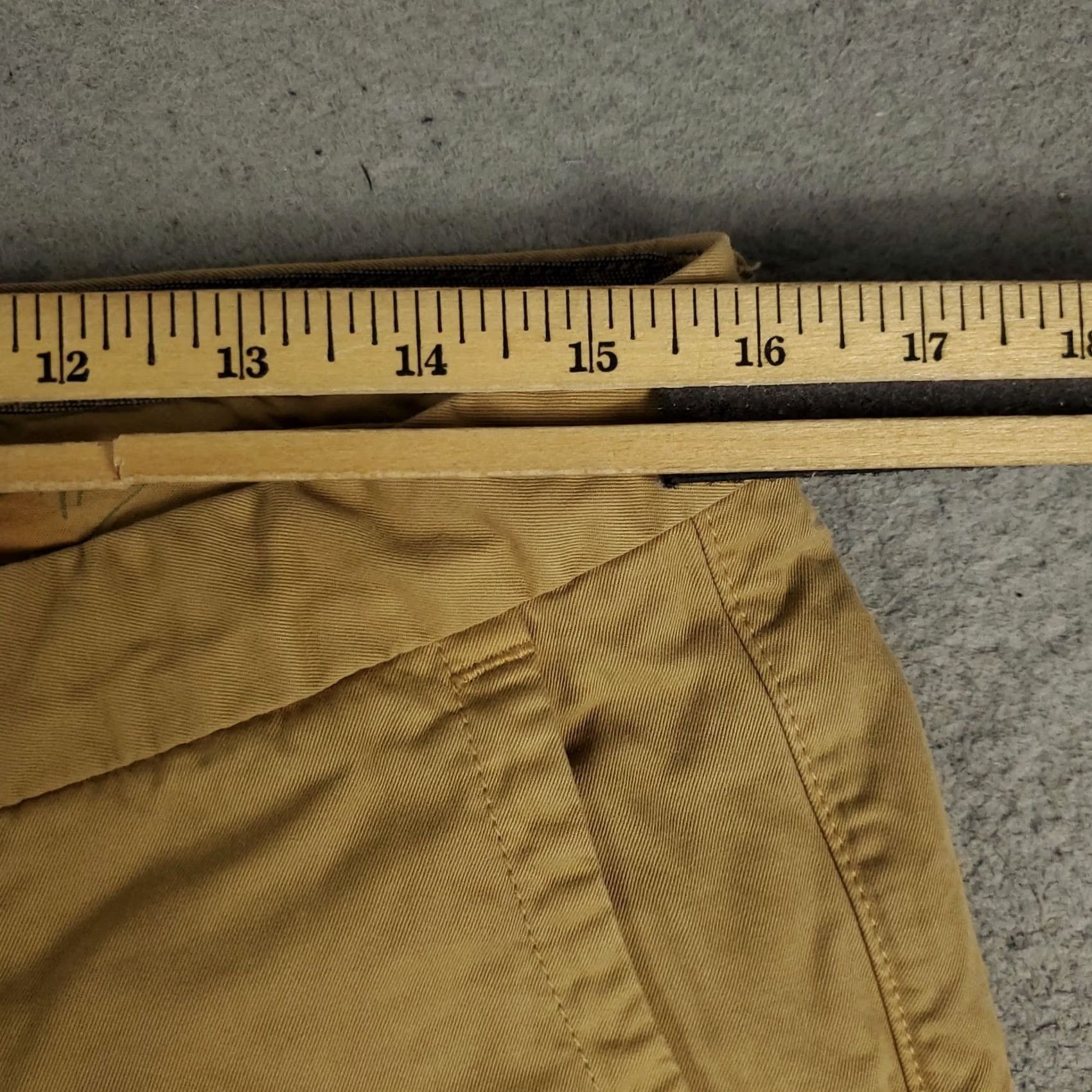 Tommy Bahama Tommy Bahama Pants Mens 33x32 Chino Trousers Blue Cotton Blend Flat Front Regular Rise Mid 10-12 Inseam 32 Size US 33 - 3 Thumbnail