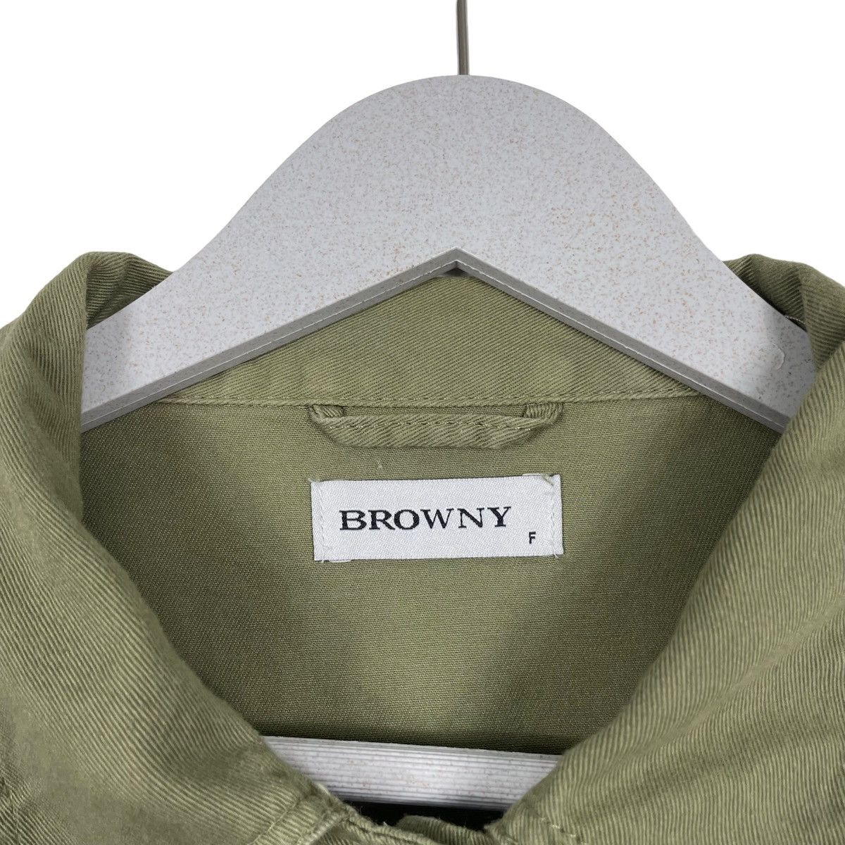 Hysteric Glamour × Japanese Brand 💥BROWNY US ARMY BUTTON SHIRT Size US S / EU 44-46 / 1 - 10 Thumbnail