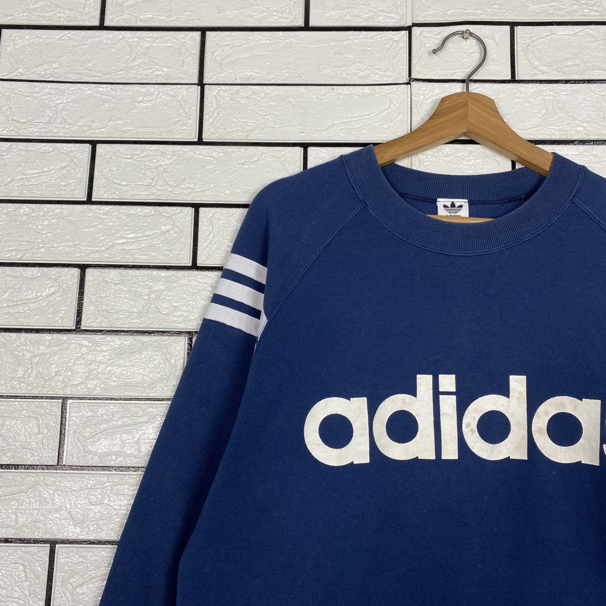 Adidas 📌Vintage Sweatshirt Adidas Striped Design Streetwear Size US M / EU 48-50 / 2 - 8 Thumbnail